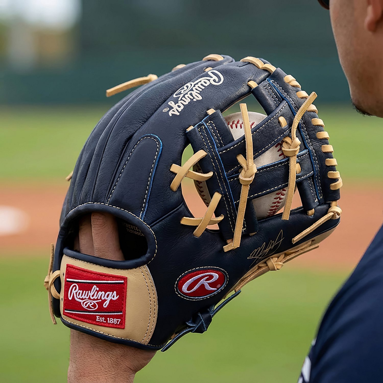 Rawlings 10.5"  Youth Mark of a Pro Lite Manny Machado Baseball Glove - view number 6