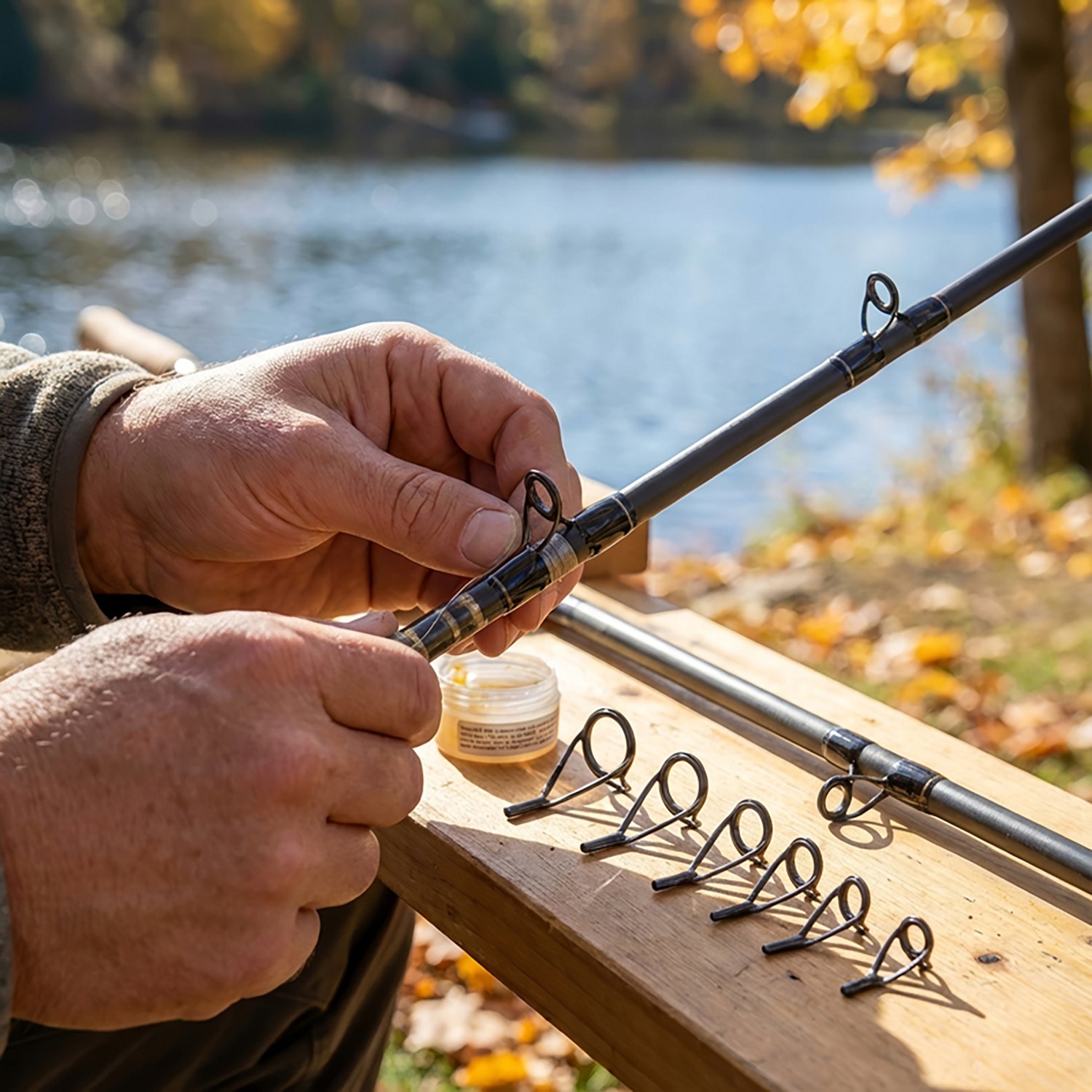 Anglers Resource Fuji Aluminum Oxide Guide Set  - view number 2