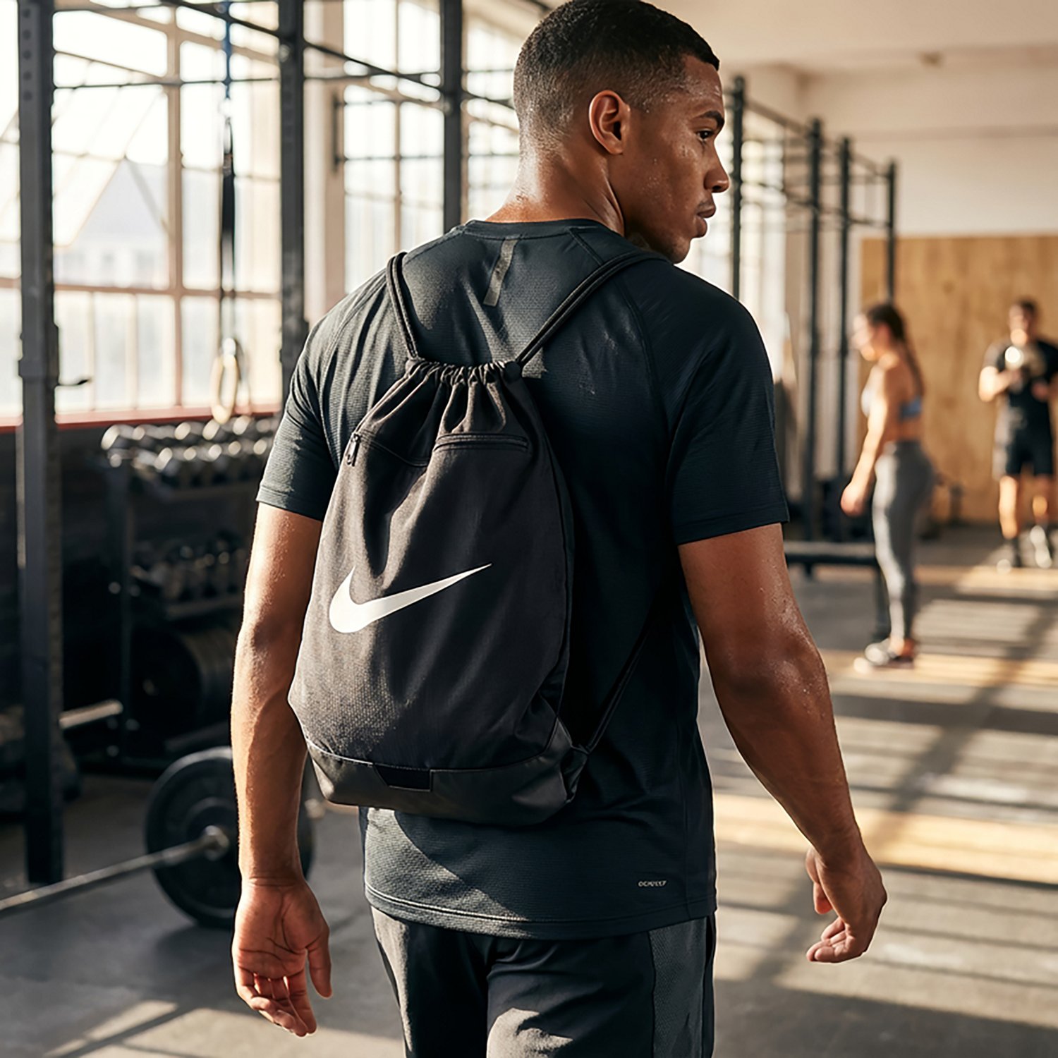 Nike Brasilia 9.5 Training Gym Sack Drawstring Bag - view number 5