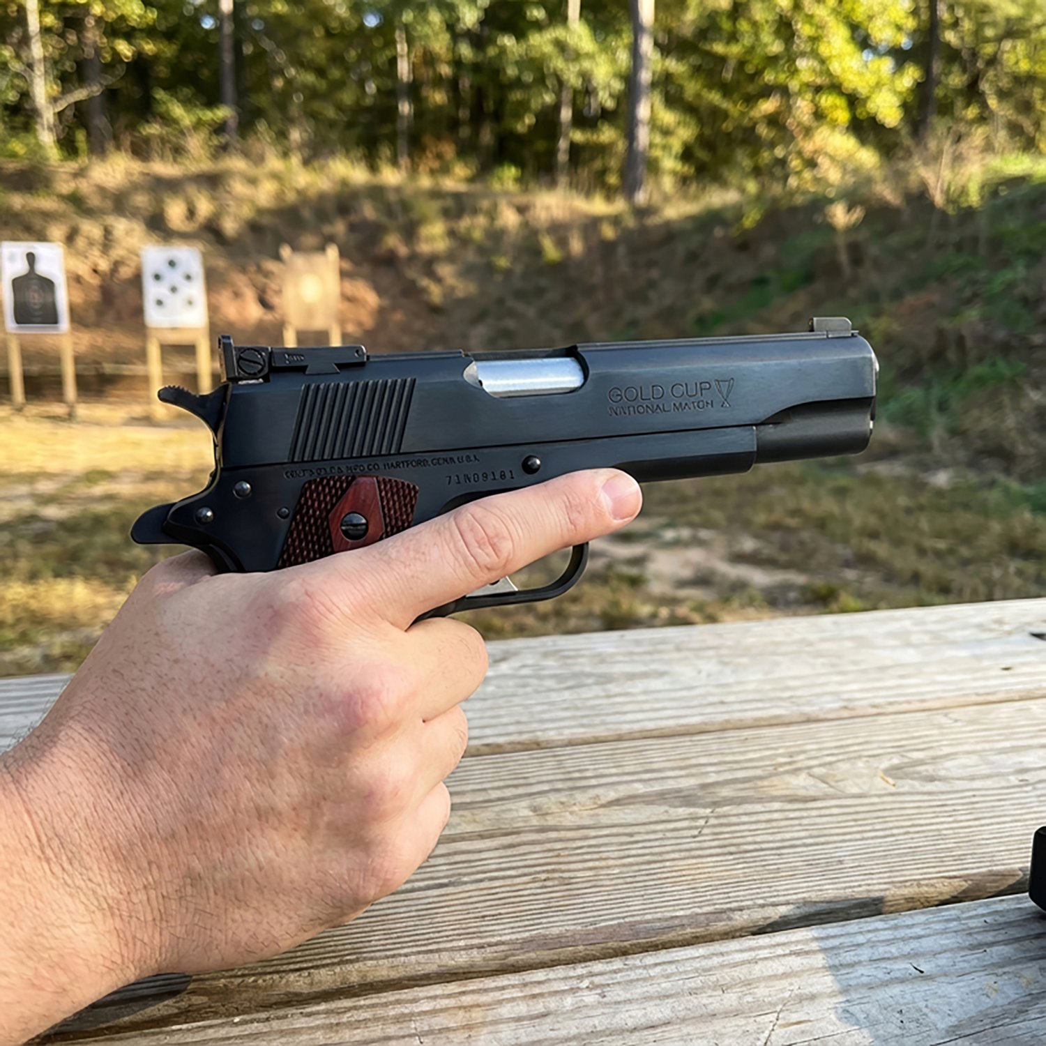 Colt 1911 Gold Cup Super 38 Centerfire Pistol - view number 2