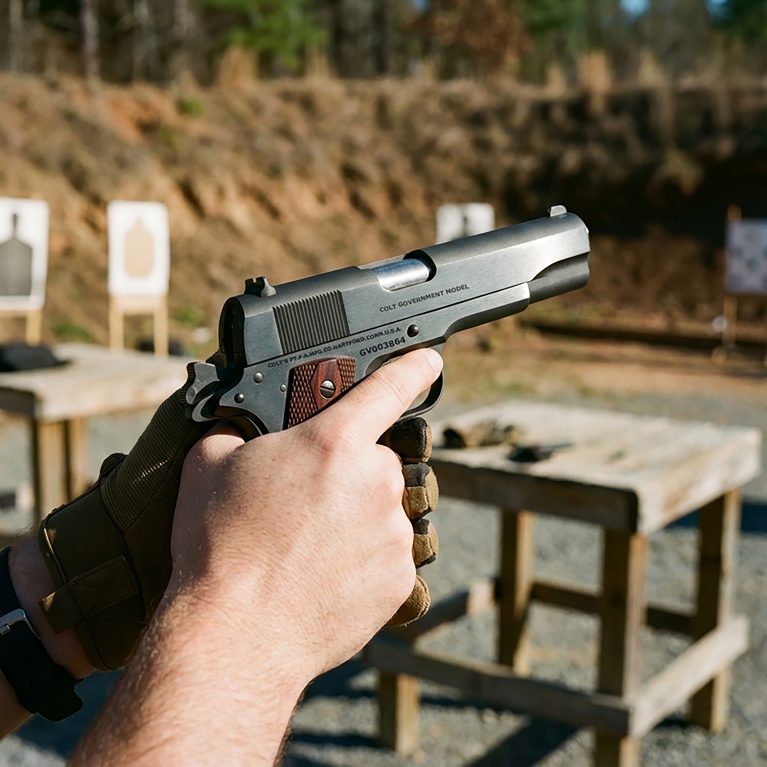 Colt 1911 Government SS 45 ACP Pistol - view number 3