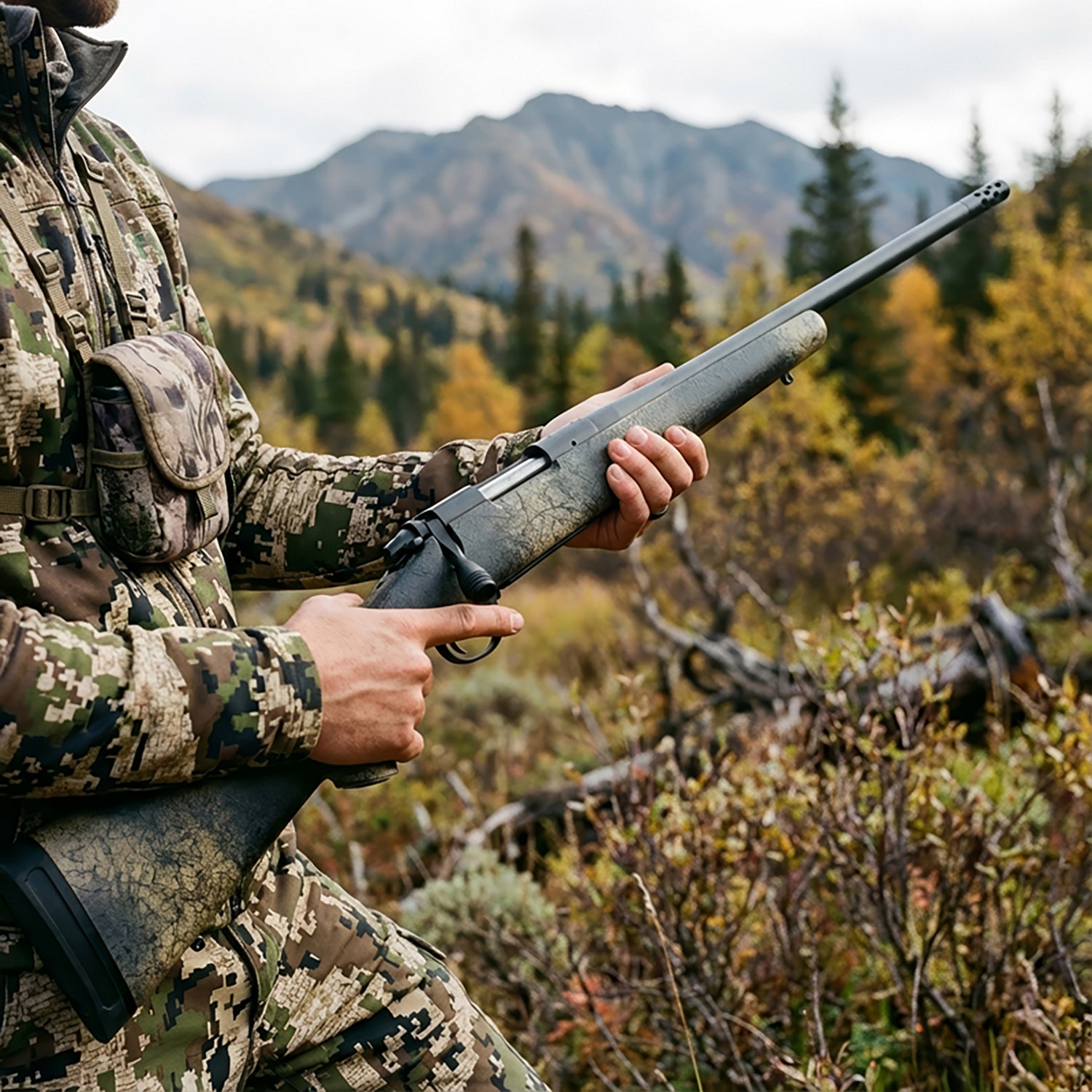 Bergara B14S522SP B-14 Ridge Wilderness 6.5 Creedmoor Bolt Action Rifle  - view number 3