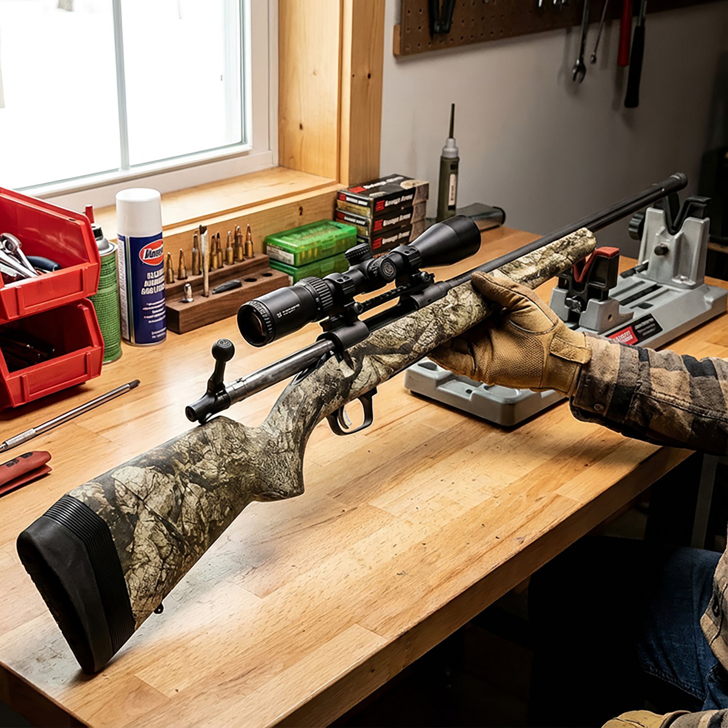 Savage Arms 110 Apex Predator XP 243 WIN 24 in Centerfire Rifle                                                                  - view number 2