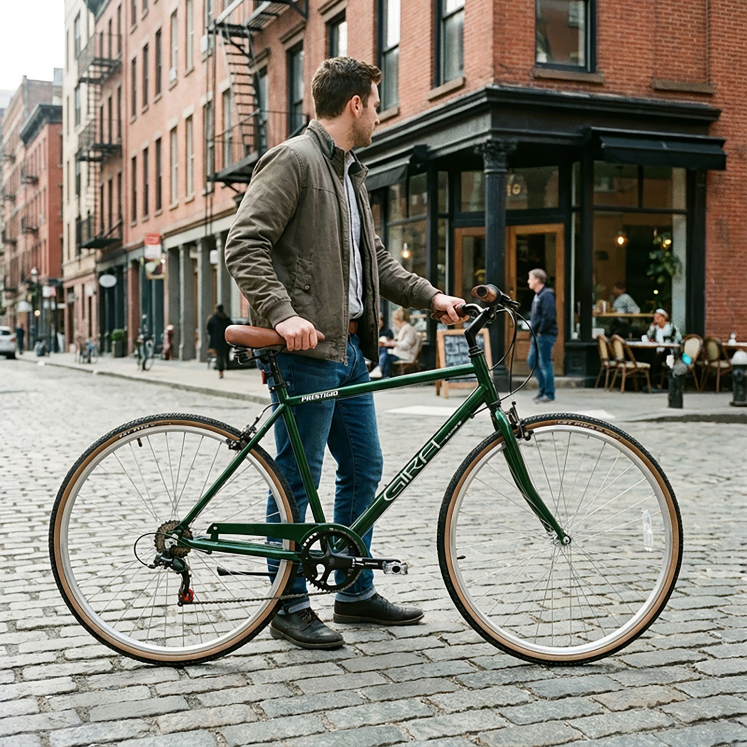 Ozone 500 Men's Gira Prestigio Elite City 700c Hybrid Bike - view number 2