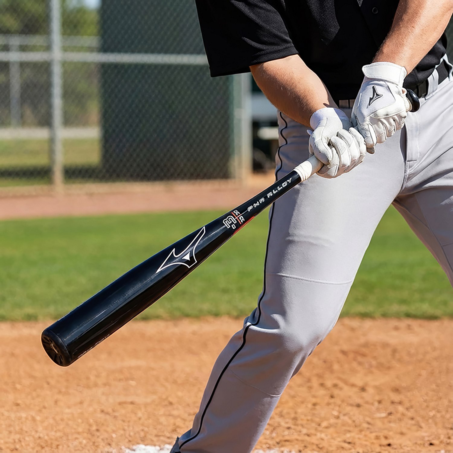 Mizuno PWR ALLOY BBCOR Baseball Bat (-3)                                                                                         - view number 4