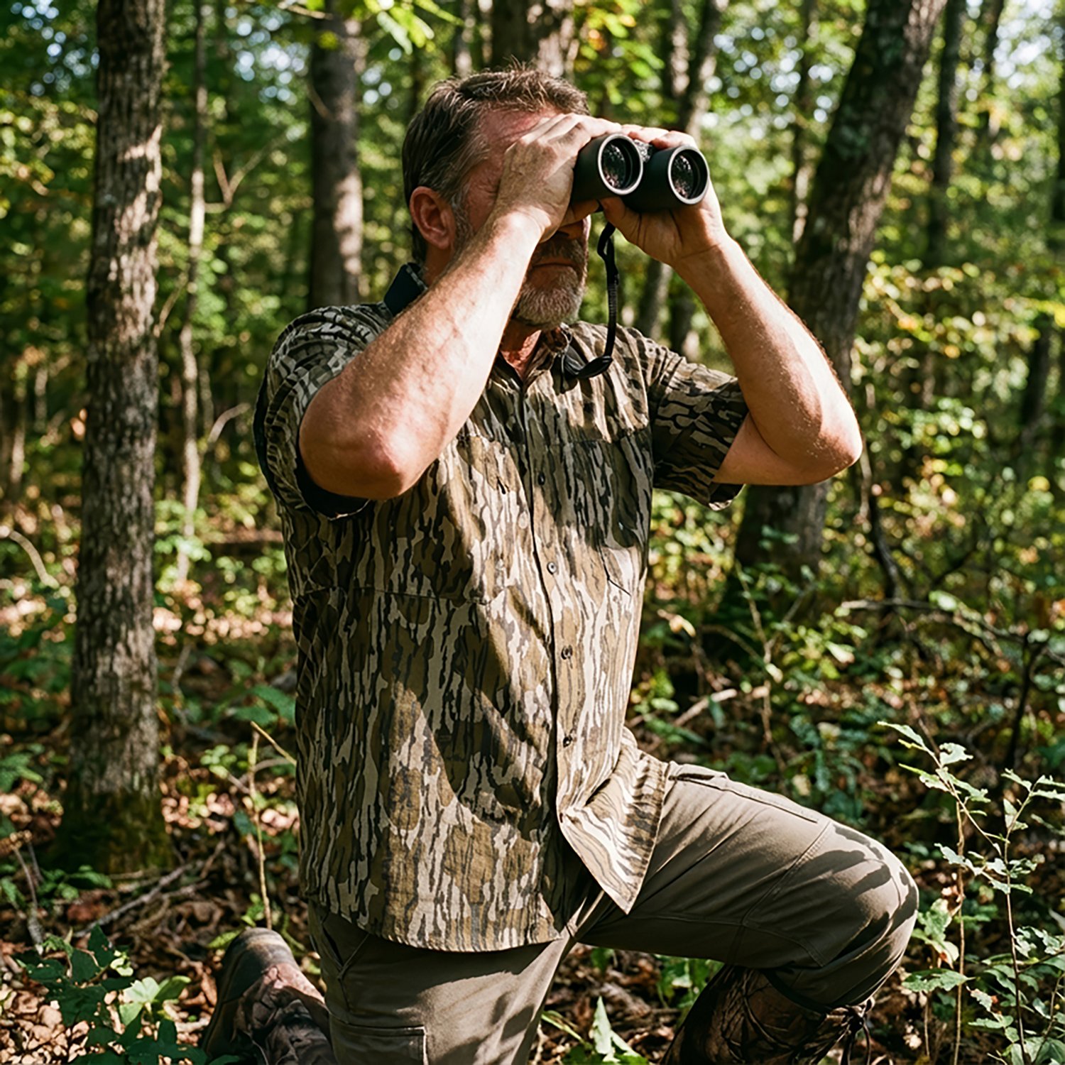 Magellan Outdoors Men's Lightweight Ripstop Button Down Short Sleeve Shirt                                                       - view number 7