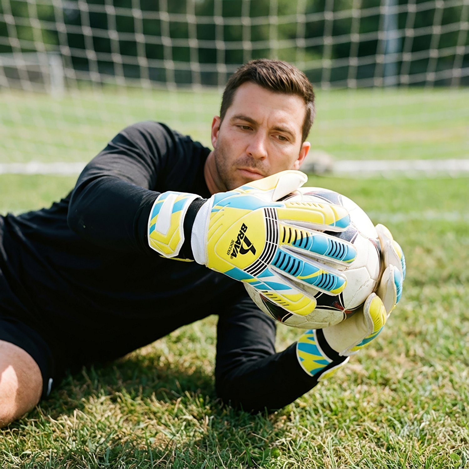 Brava Soccer Adult Defender Goalie Gloves                                                                                        - view number 2