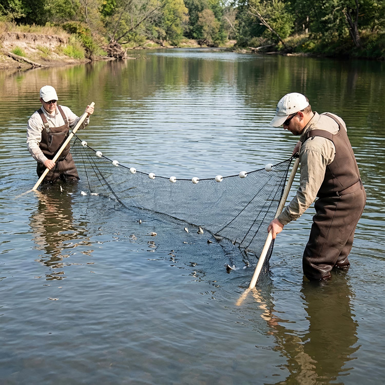 H2OX 4 foot X 20 foot Minnow Seine - view number 5