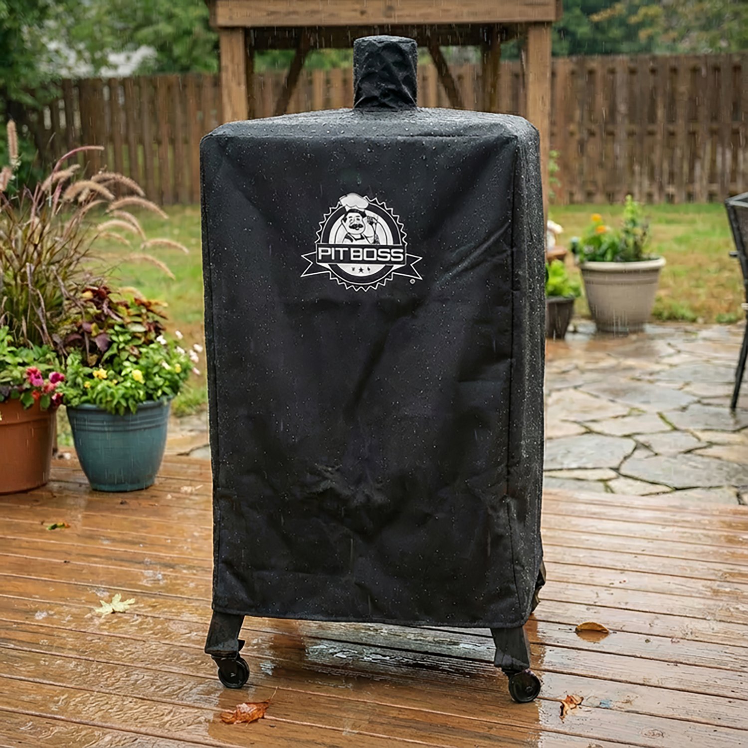 Pit Boss Competition Series V5P2 Weather Resistant Vertical Smoker Cover                                                         - view number 2
