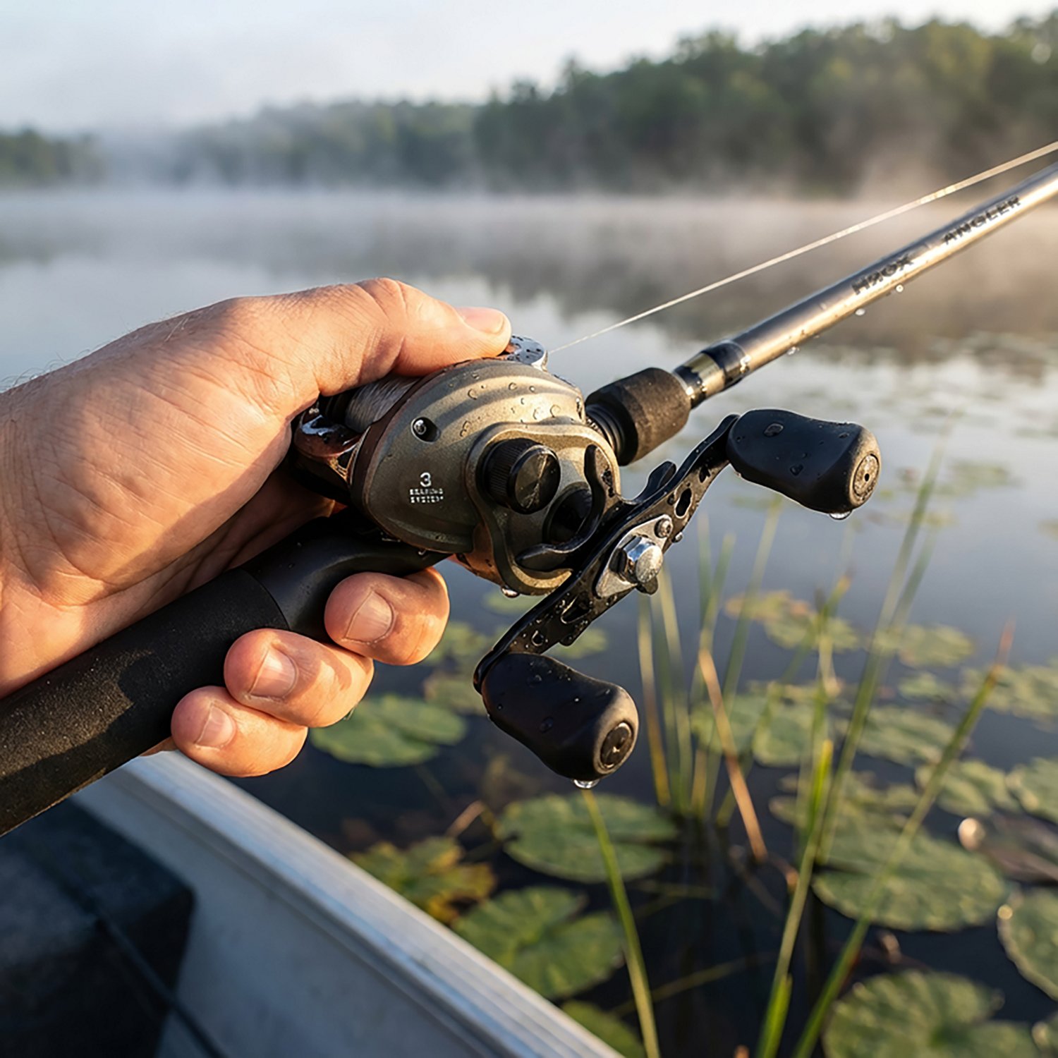 H2OX 6 foot 6 inch Angler Baitcast Combo - view number 5