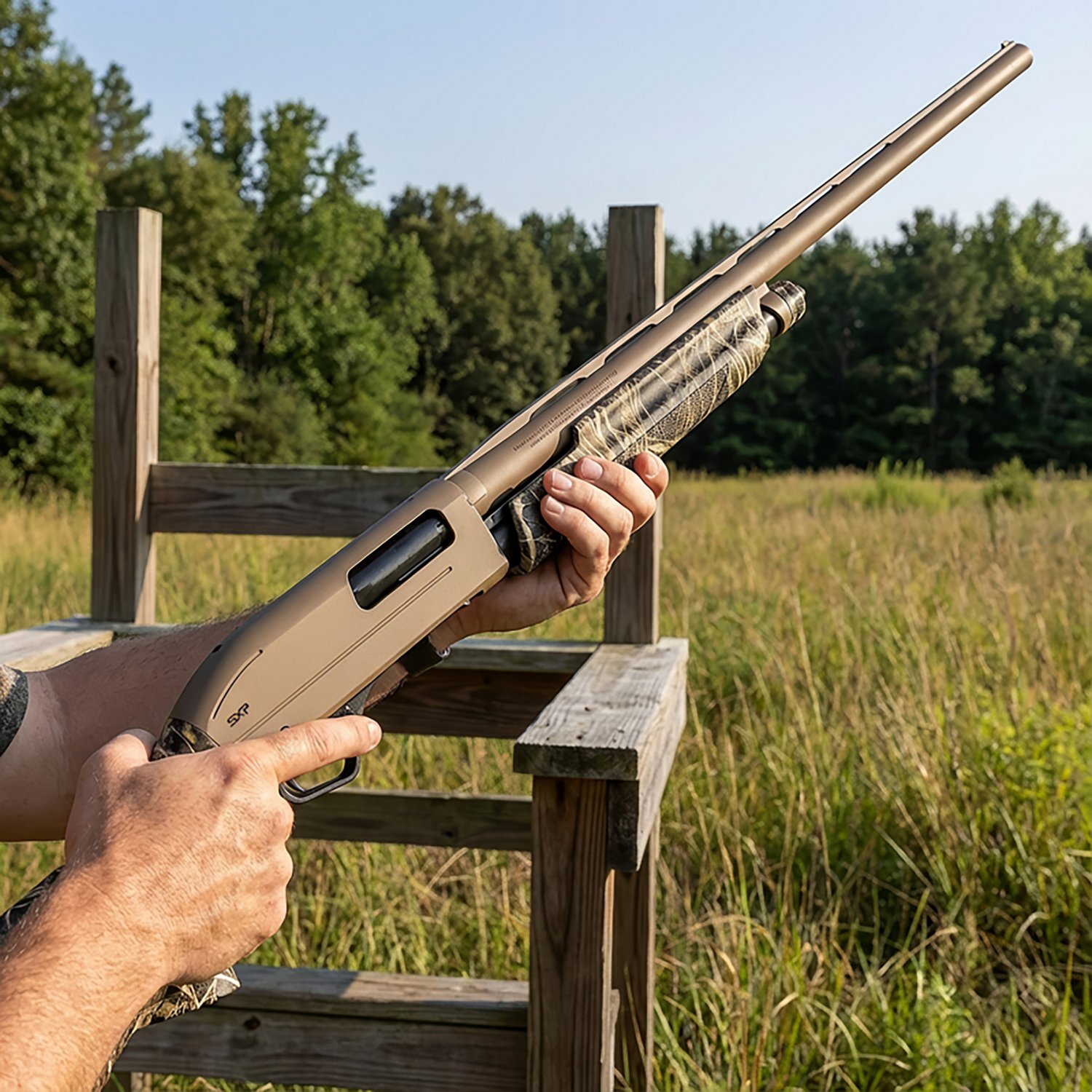 Winchester SXP Hybrid Hunter Camo 12 Gauge Pump Action Shotgun - view number 2