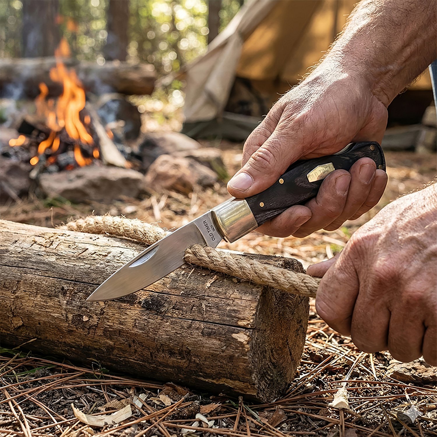 Old Timer Heritage Bruin Folding Knife                                                                                           - view number 5
