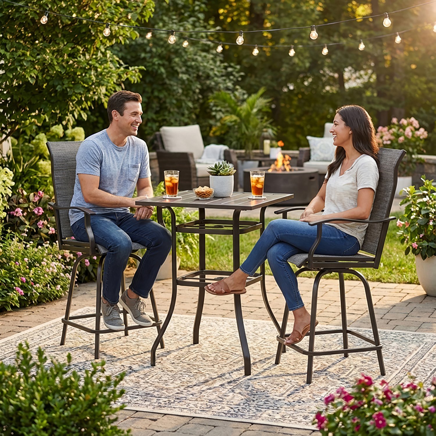 Mosaic 3-Piece Sling Bistro Set - view number 2