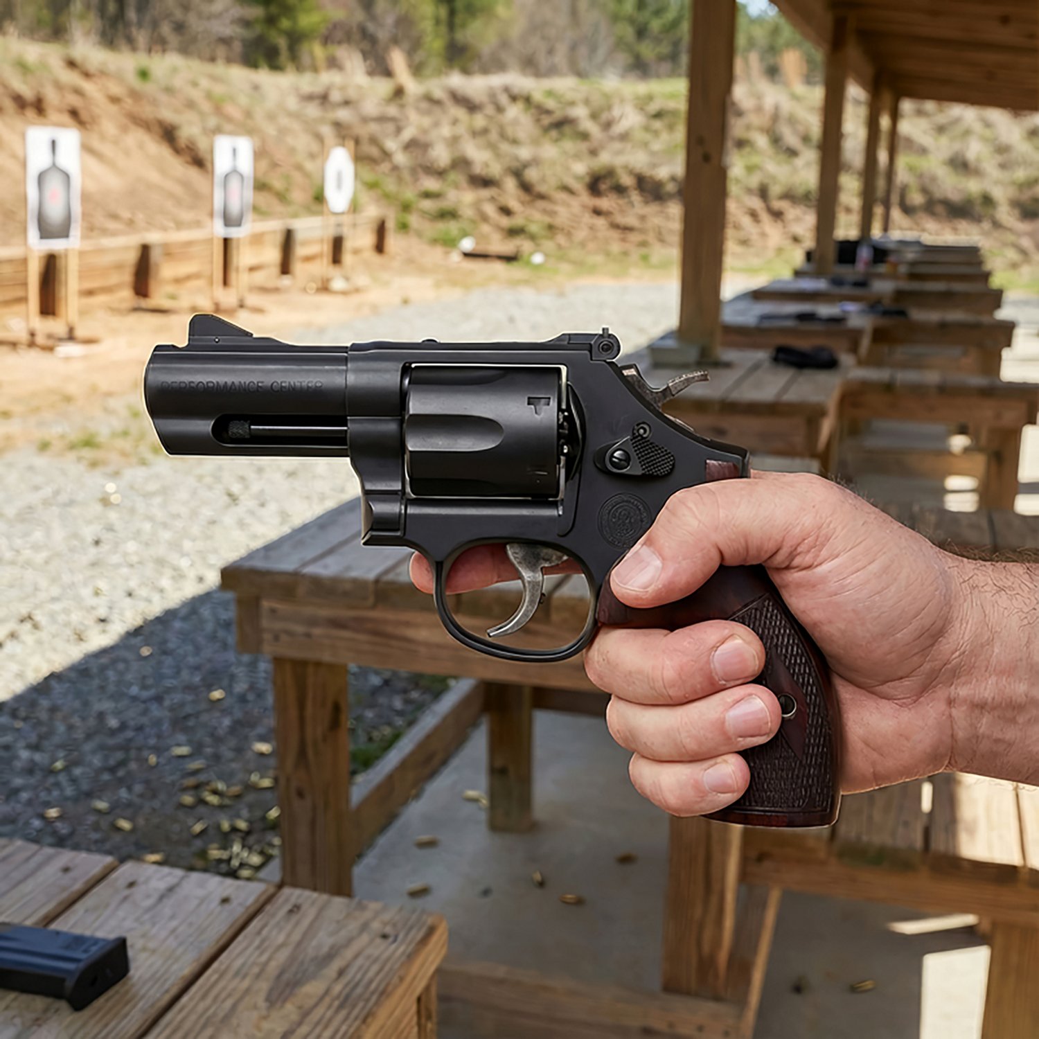 Smith & Wesson Performance Center 19 Carry Comp 357 Mag 3 in Revolver - view number 3