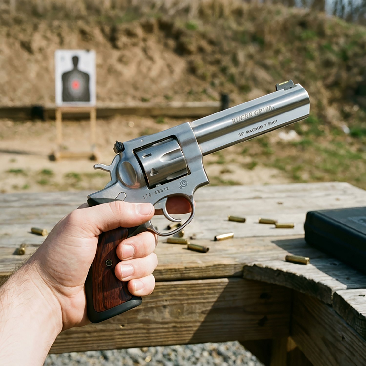 Ruger GP100 Standard .357 Magnum Revolver - view number 3