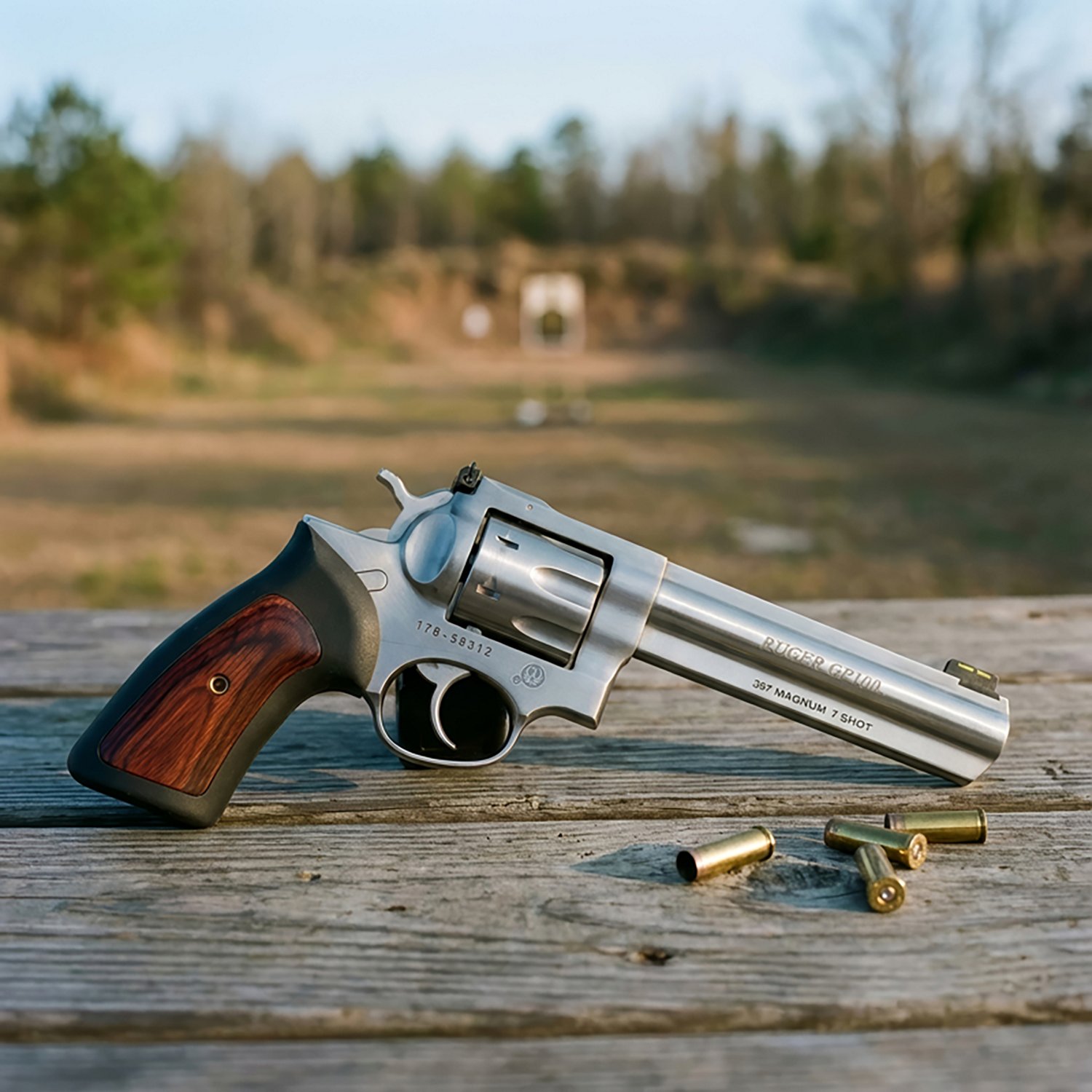 Ruger GP100 Standard .357 Magnum Revolver - view number 4