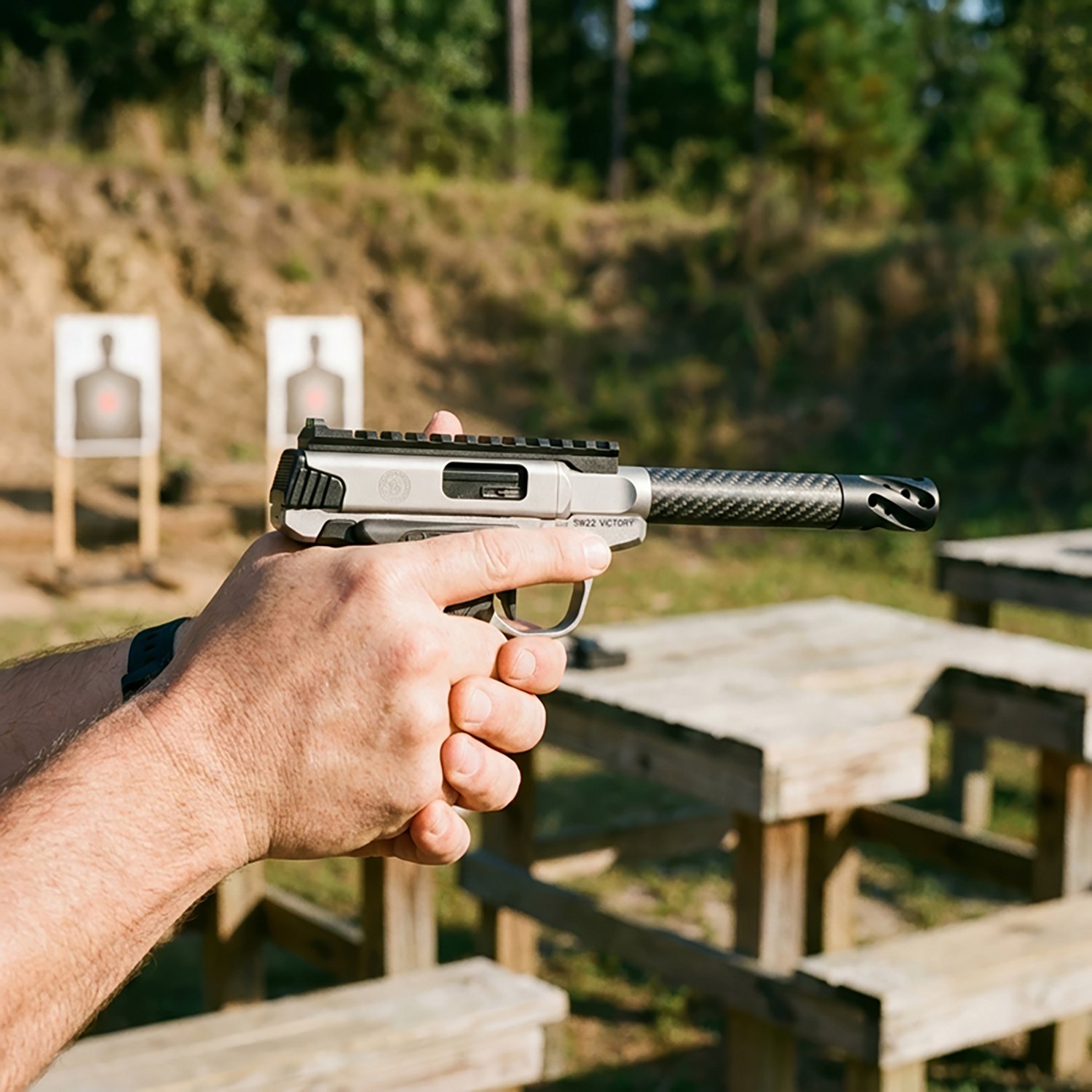 Smith & Wesson 12080 Performance Center Victory Target .22 LR Pistol - view number 3