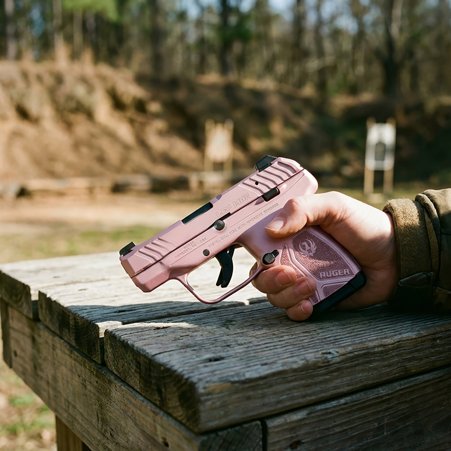 Ruger LCP Max .380ACP Rose Gold Pistol - view number 3