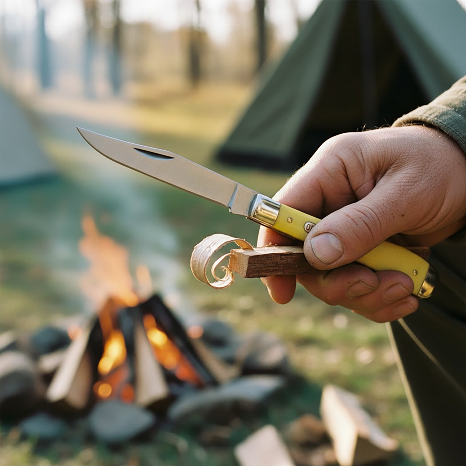 Old Timer Gunstock Trapper Knife                                                                                                 - view number 3