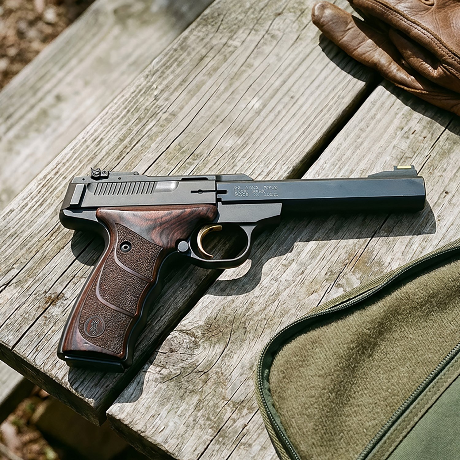 Browning Buck Mark Plus CA Compliant 22 LR 5.50 in Rimfire Pistol - view number 3