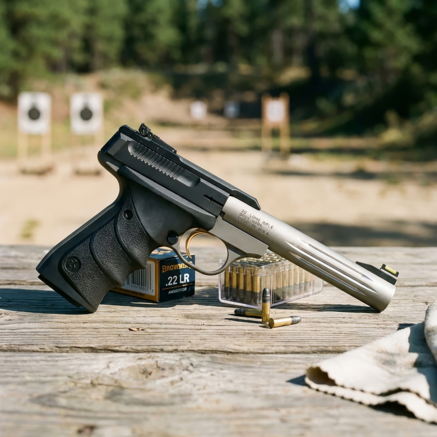 Browning Buck Mark Lite CA Compliant 22 LR 5.50 in Rimfire Pistol - view number 2