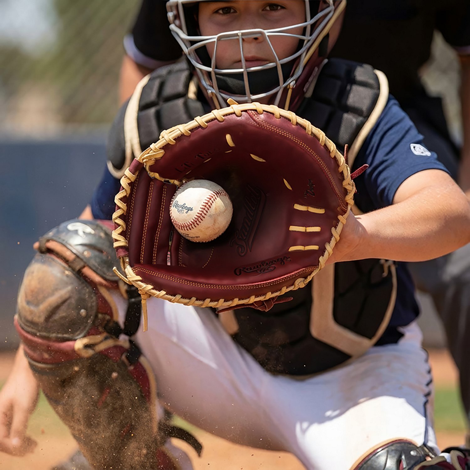 Rawlings 33 in Youth Catchers Baseball Mitt                                                                                      - view number 4