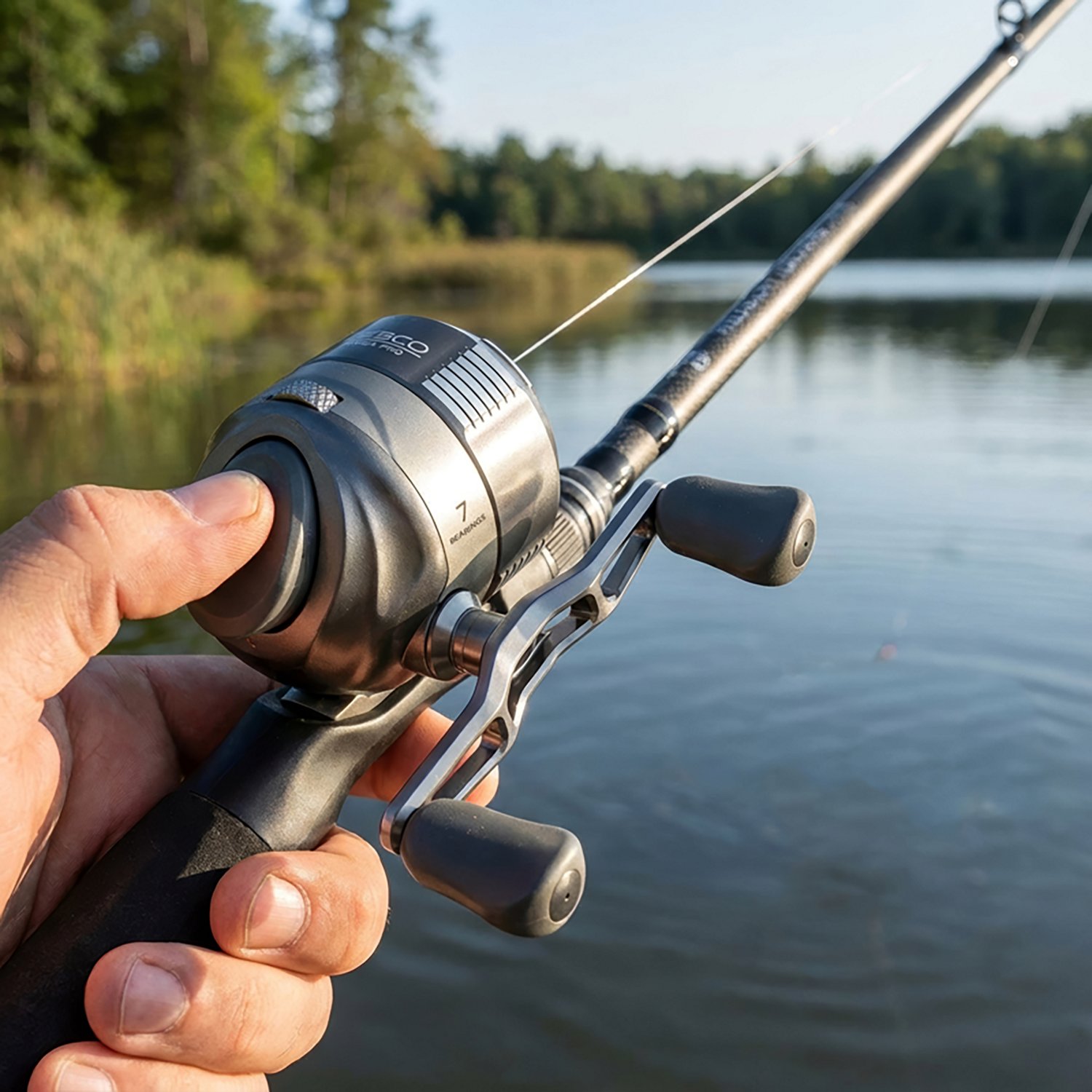 Zebco Omega Pro 30 Size Freshwater Spincast Reel - view number 7