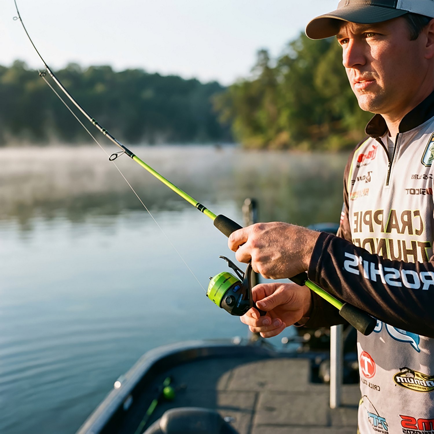 Crappie Thunder Underspin Rod And Reel Combo - view number 4
