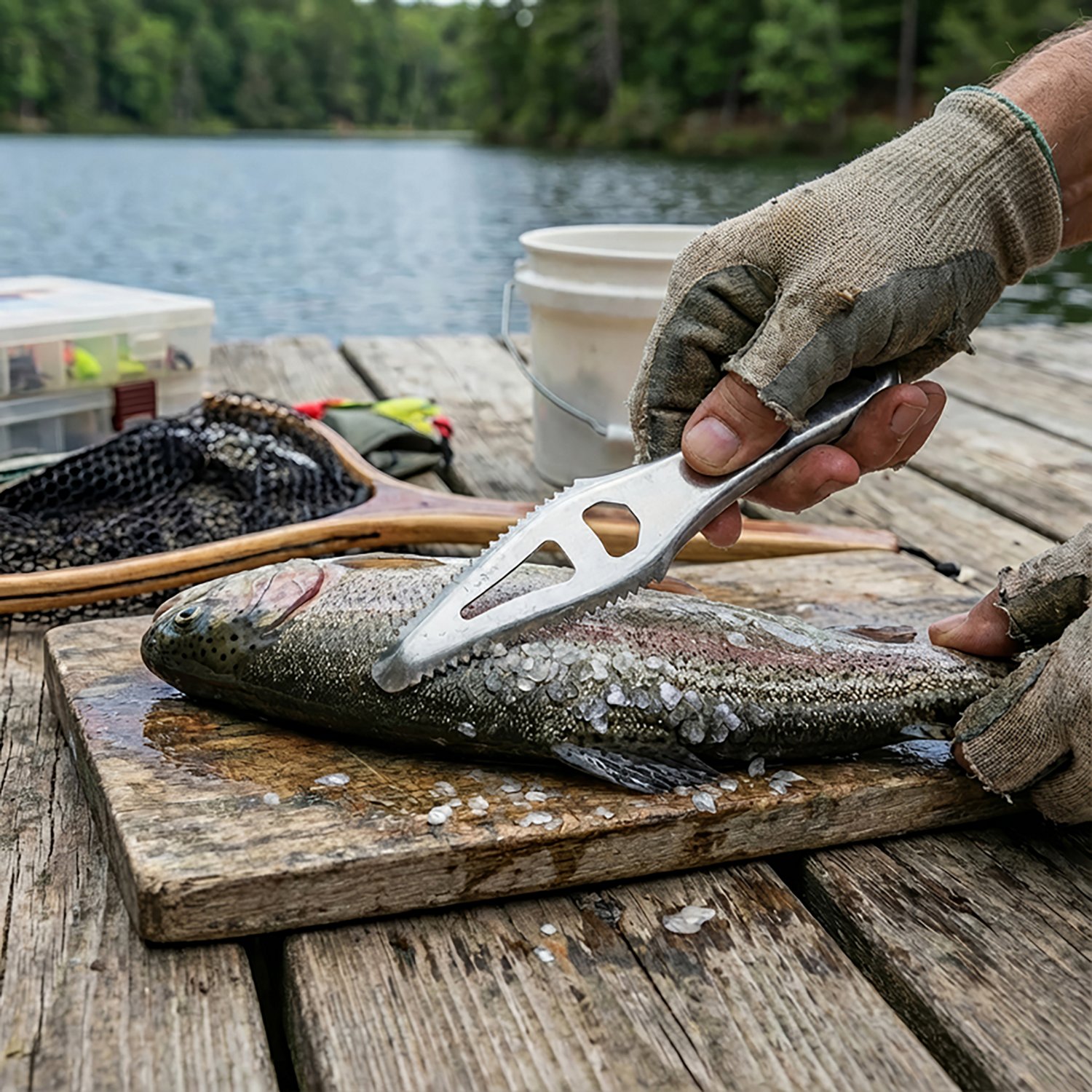 Eagle Claw Metal Fish Scaler                                                                                                     - view number 2