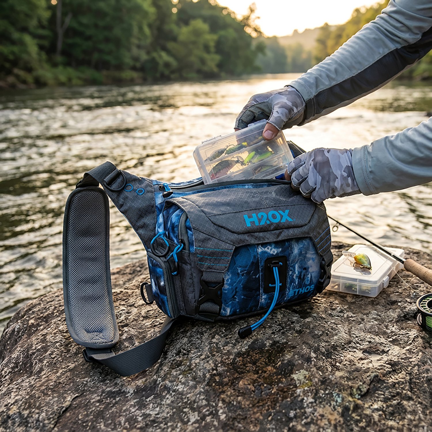 H2OX 3500 Ethos Soft Camo Sling Pack                                                                                             - view number 6