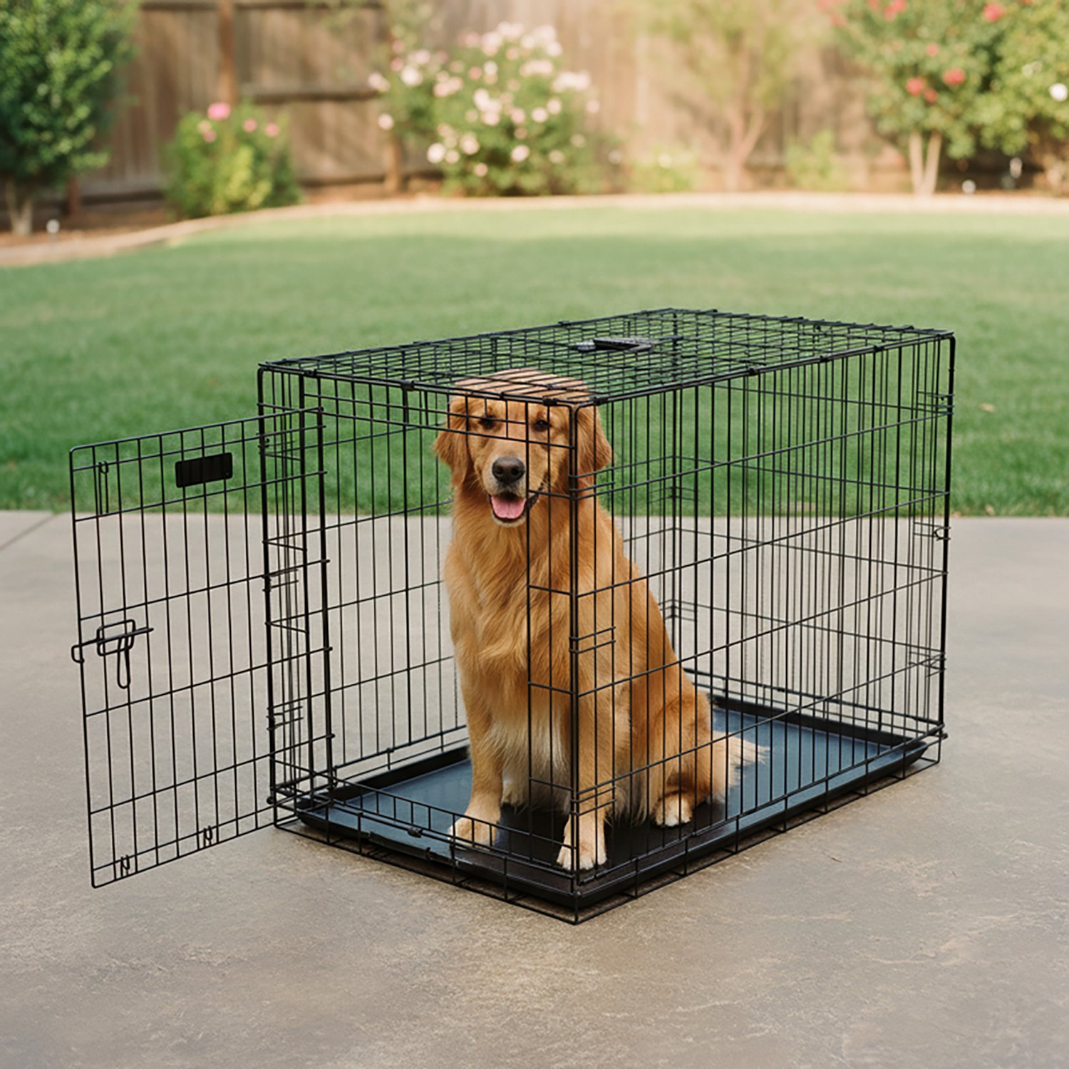 Precision Pet Products ProValu 1-Door Wire Crate                                                                                 - view number 8