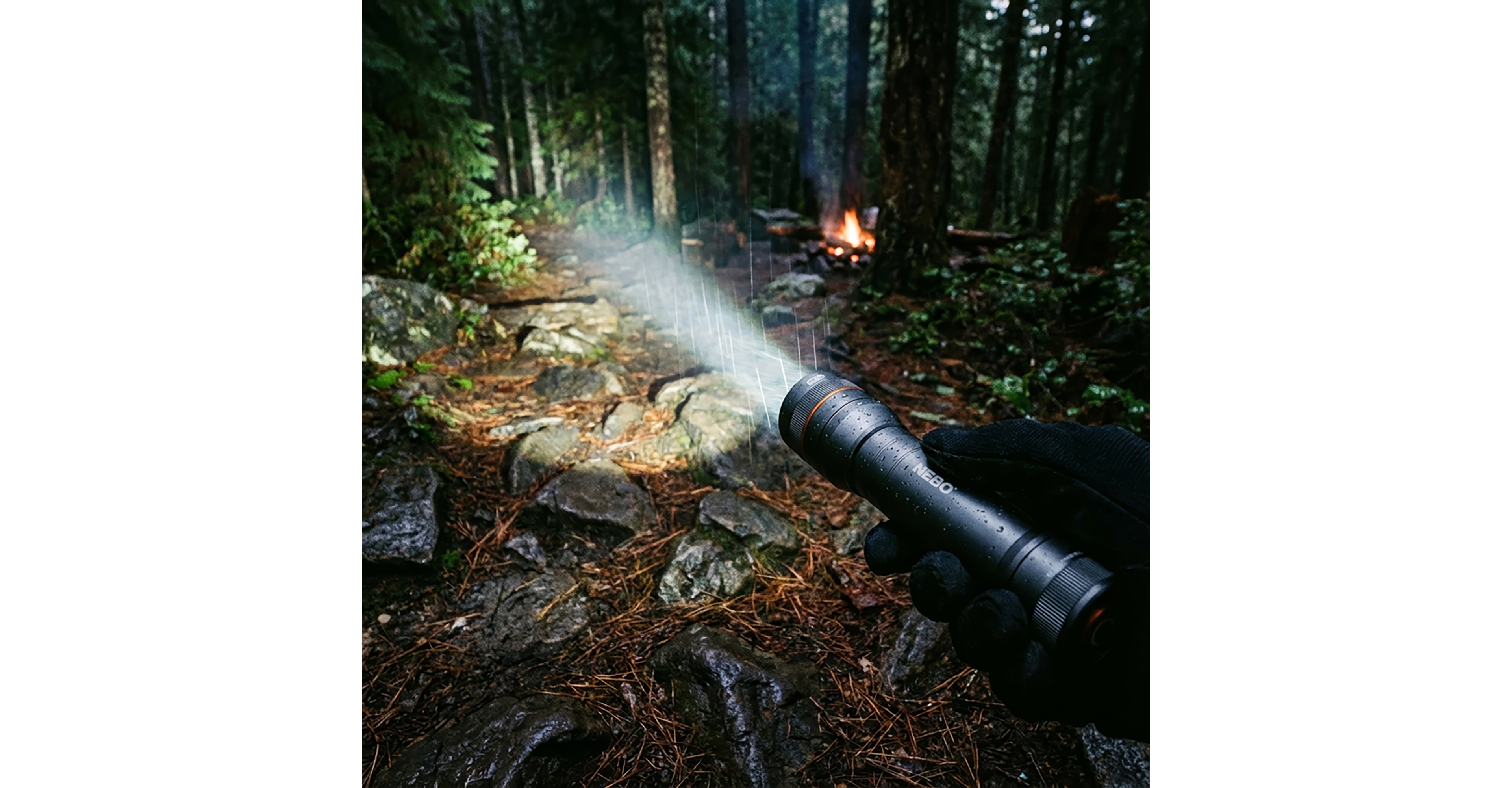 NEBO Newton 1,000 Lumen Alkaline Handheld Flashlight