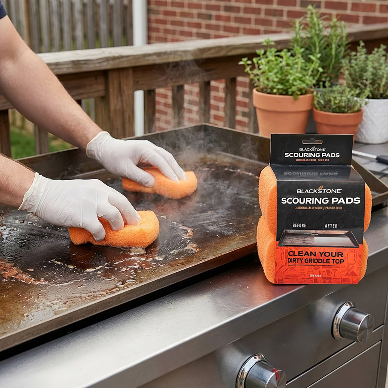 Blackstone Scouring Pads 10-Pack                                                                                                 - view number 2