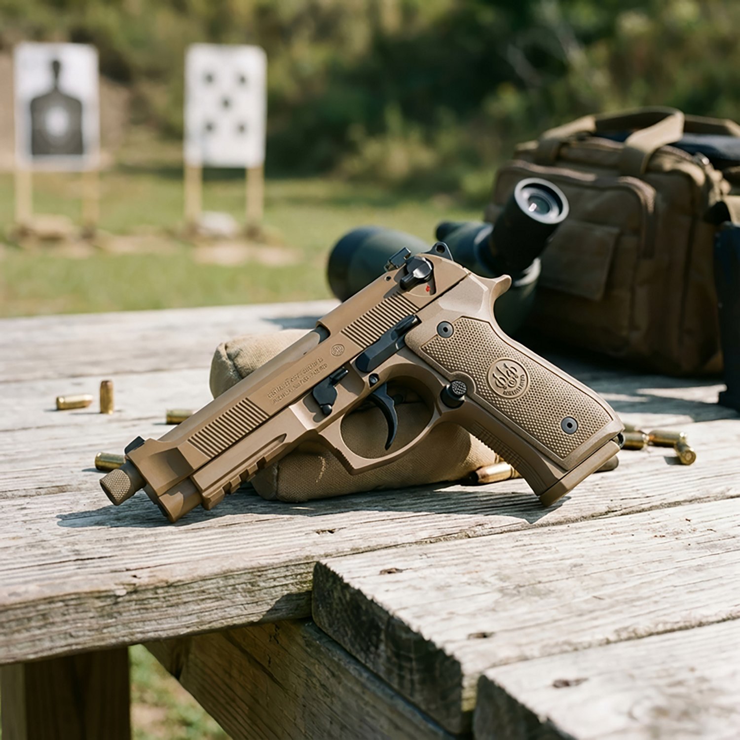 Beretta M9A4 9mm FDE Single/Double-Action Pistol - view number 5