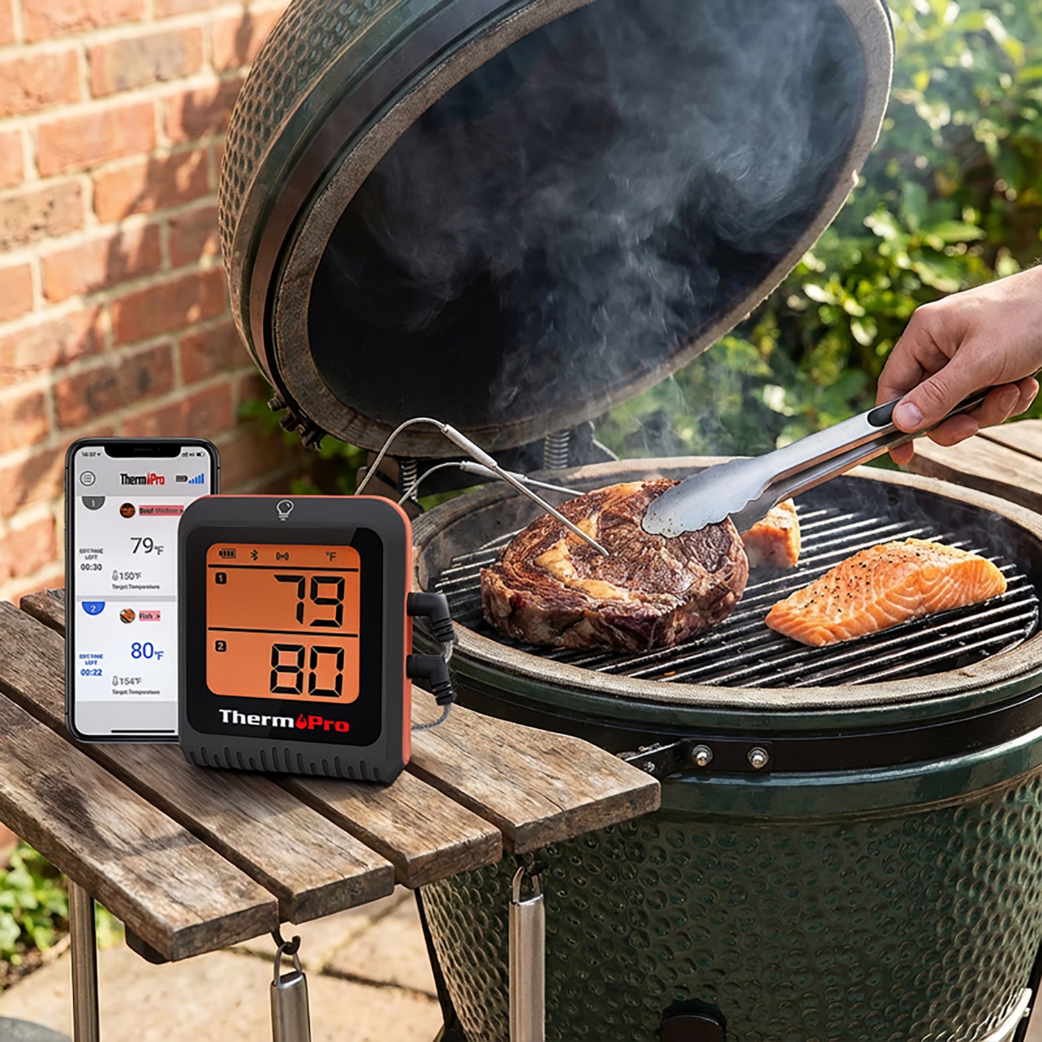 ThermoPro Smart Bluetooth Meat Thermometer w/ Dual Probe                                                                         - view number 2