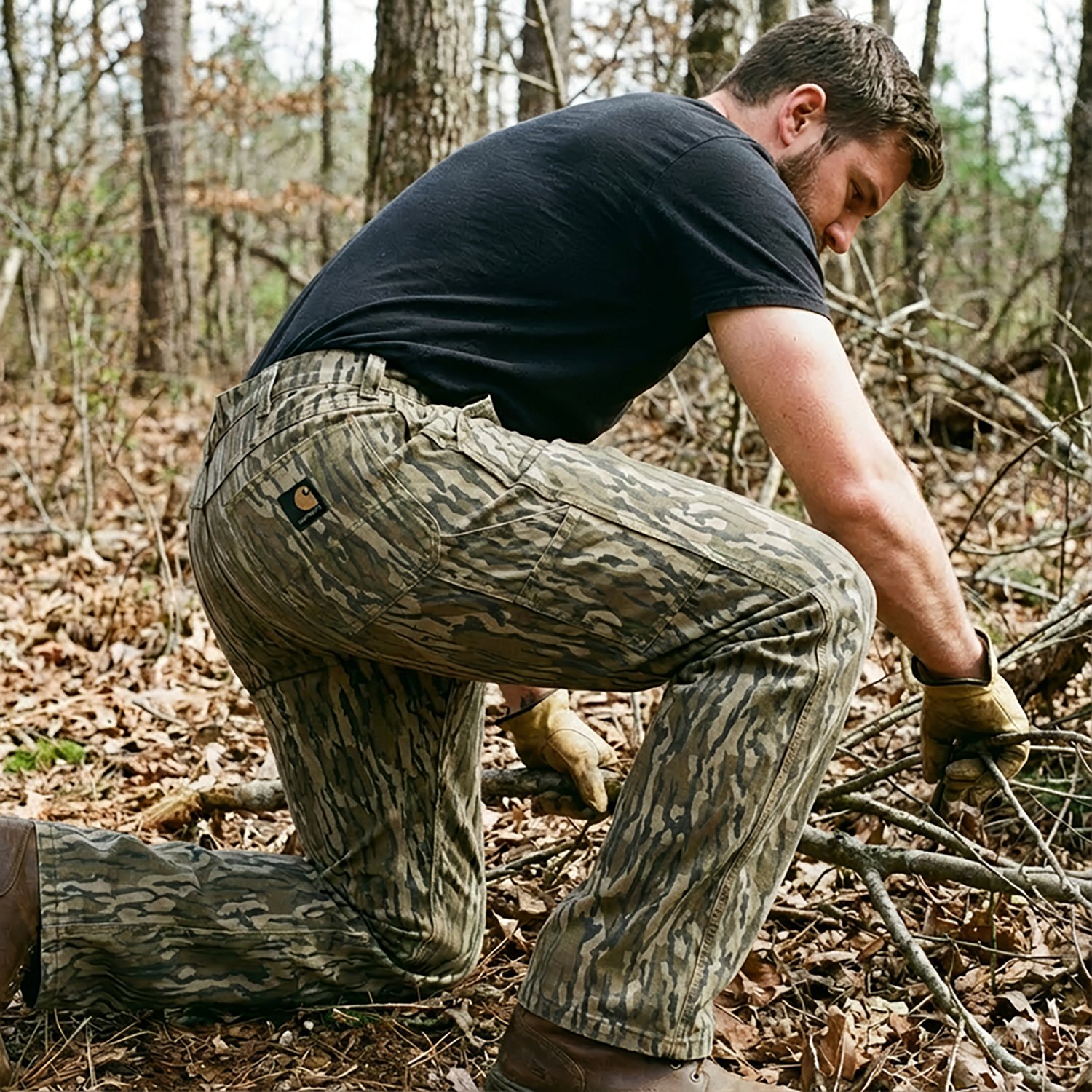 Carhartt Men's Rugged Flex Duck Relaxed Fit Utility Work Pants - view number 4