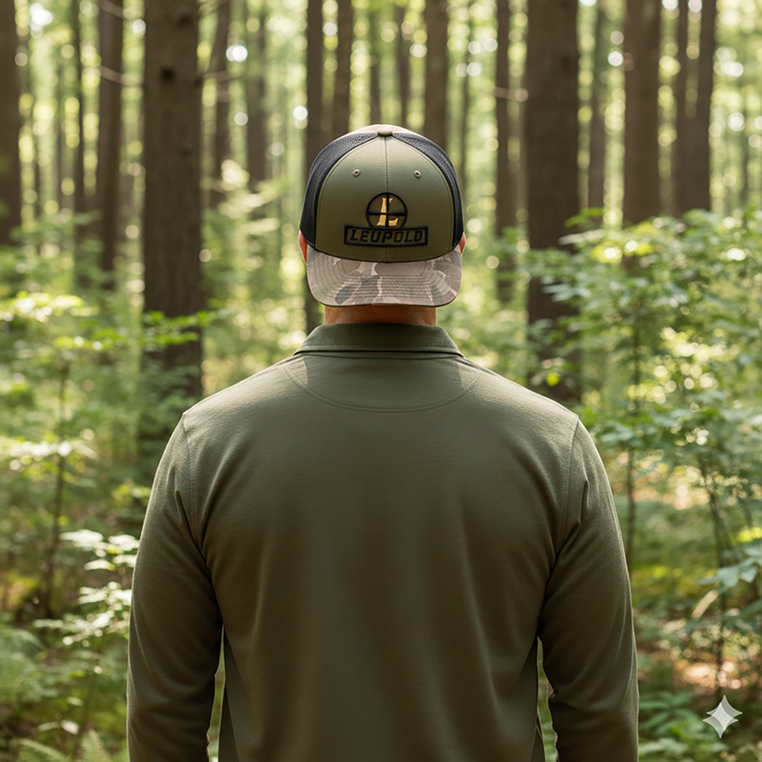 Leupold Adults' Pro Gear Two Color Reticle Trucker Hat - view number 3