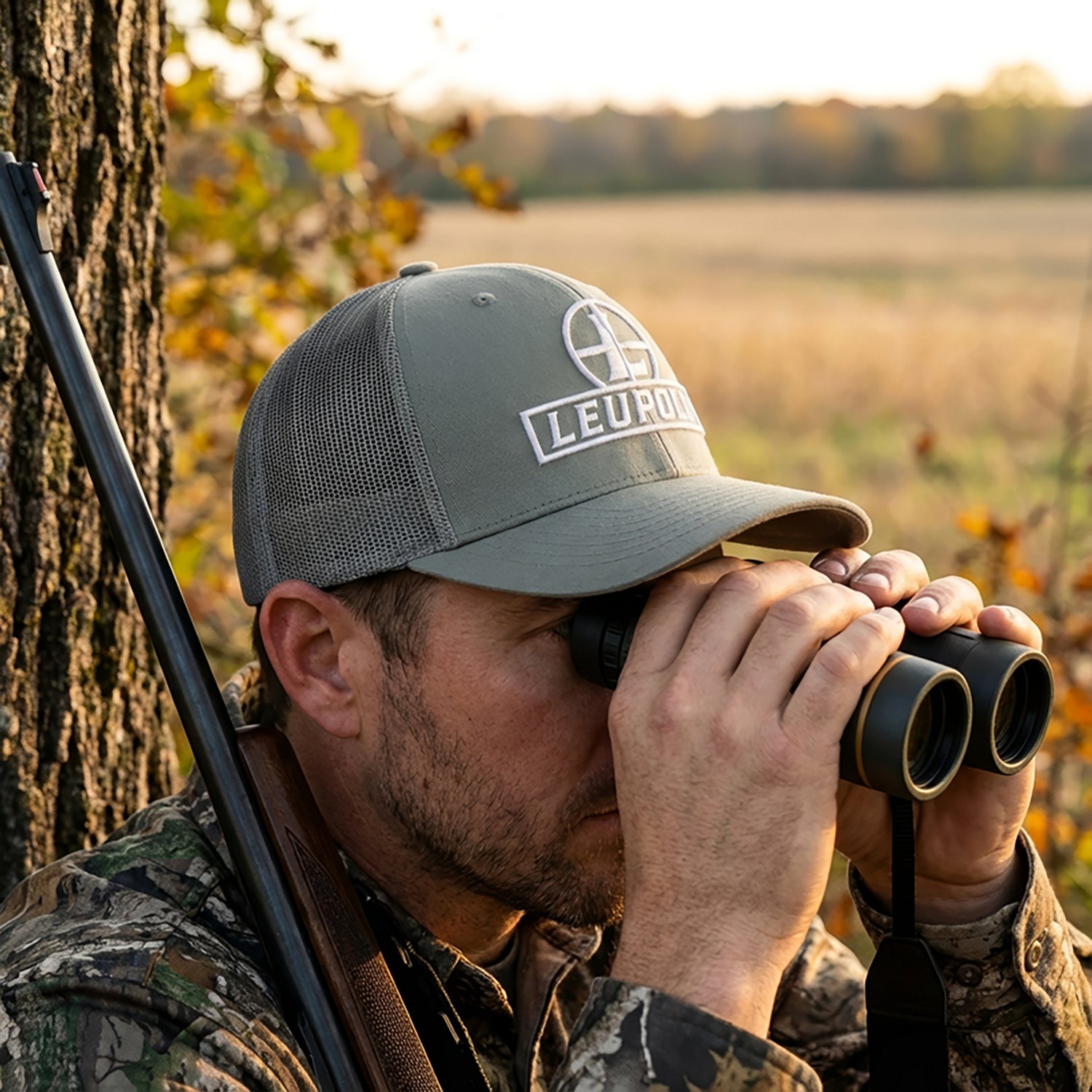 Leupold Adults' Pro Gear Solid Reticle Trucker Hat - view number 3