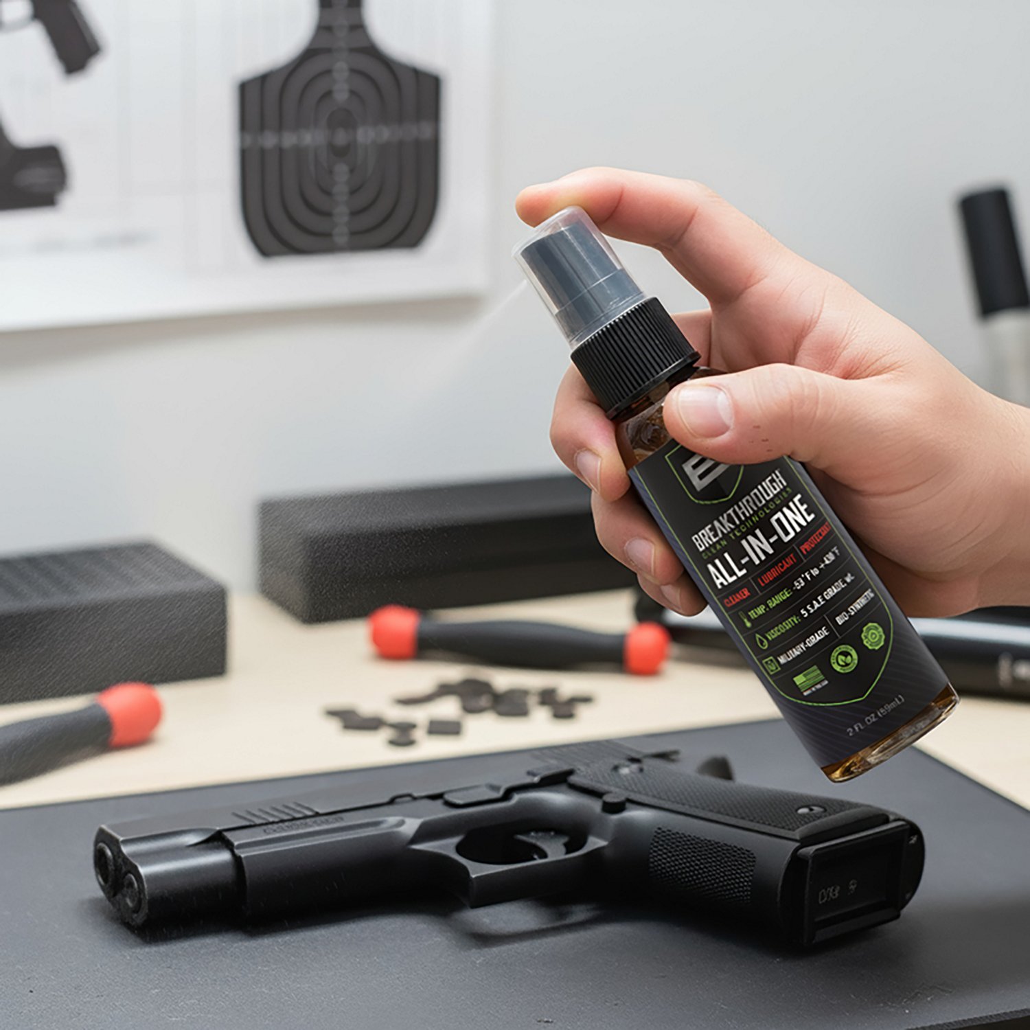 Breakthrough Battle Born Bio-Synthetic All In 1 Cleaner Lubricant Protectant Pump Spray Bottle 2oz - view number 8