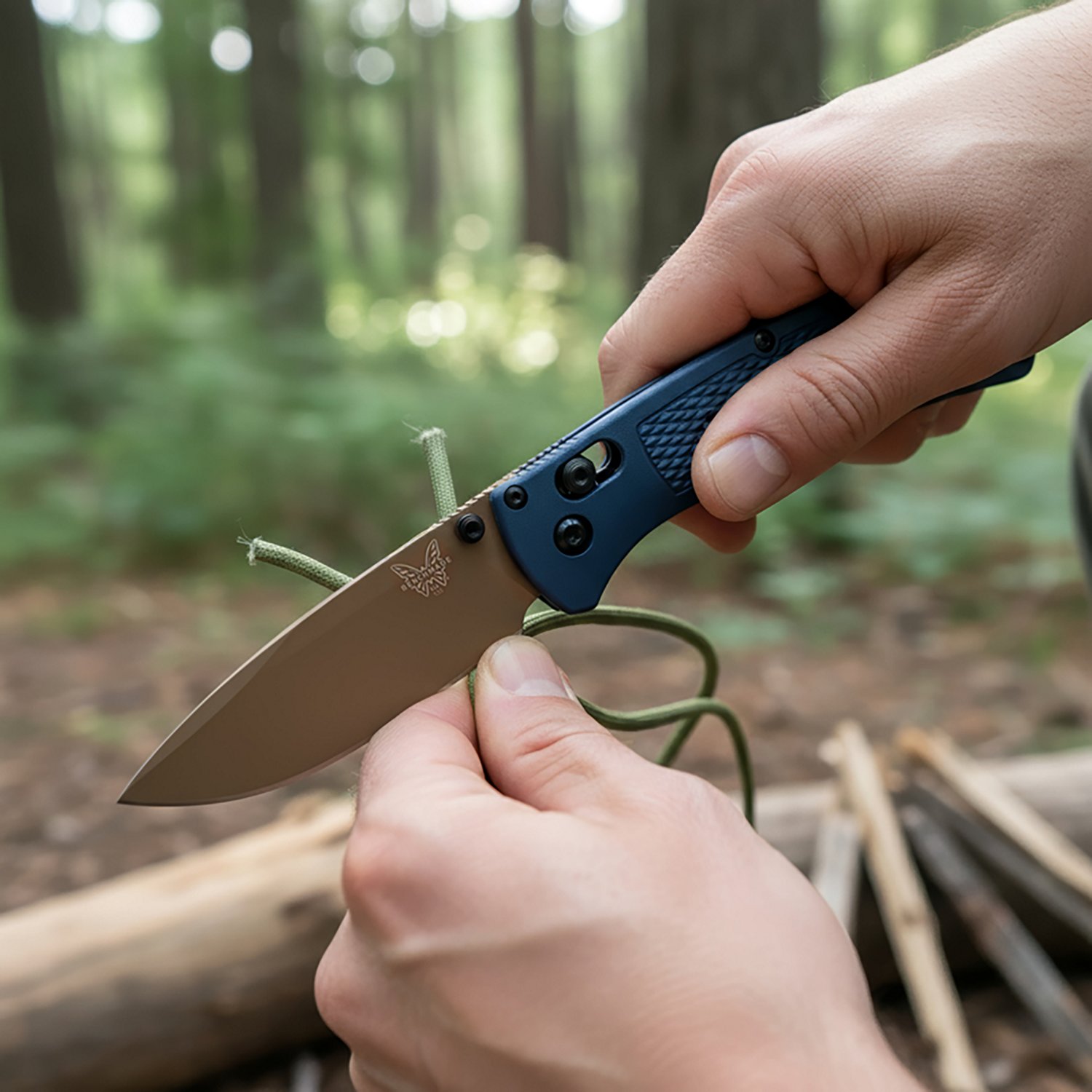 Benchmade Bugout Axis Drop Point Folding Knife - view number 3