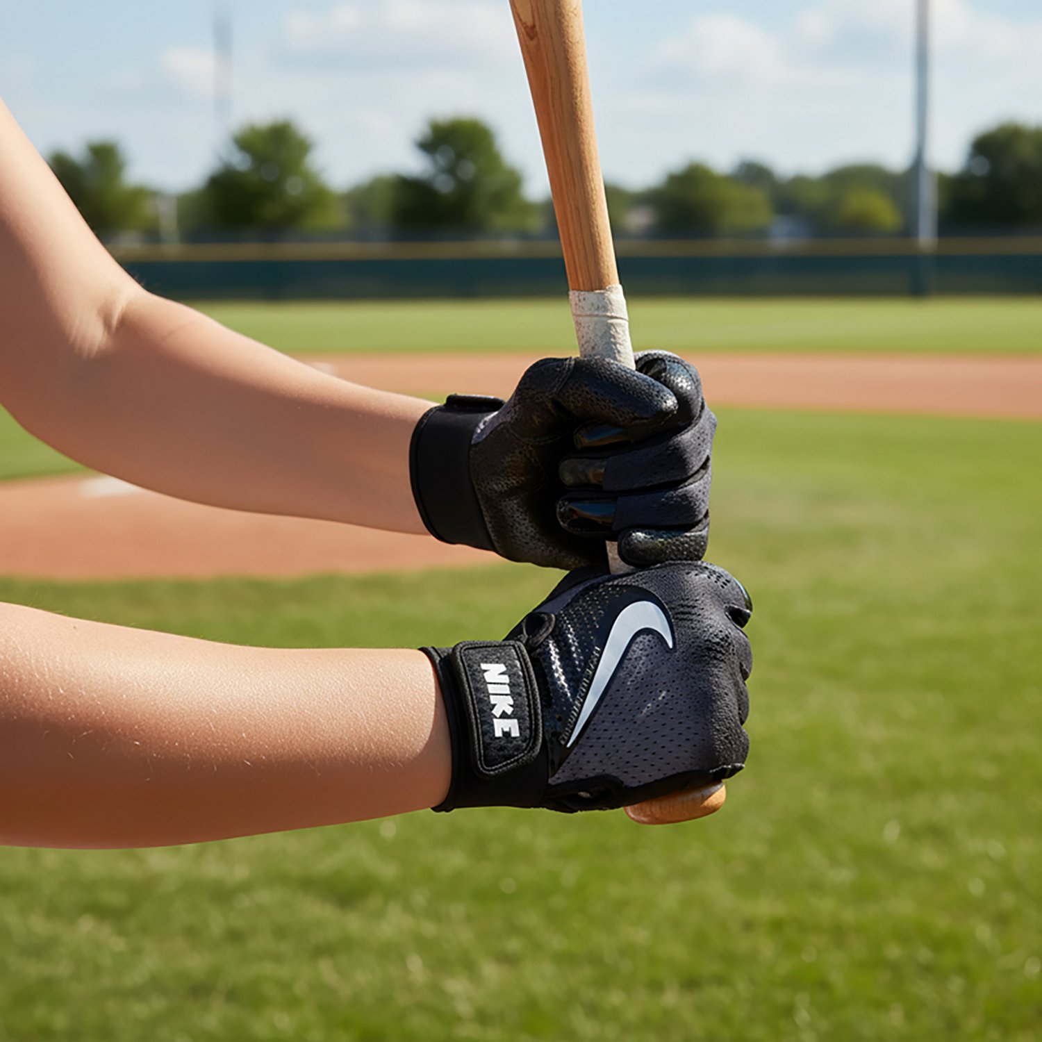 Nike Girls’ Hyperdiamond 3.0 Batting Glove                                                                                     - view number 4