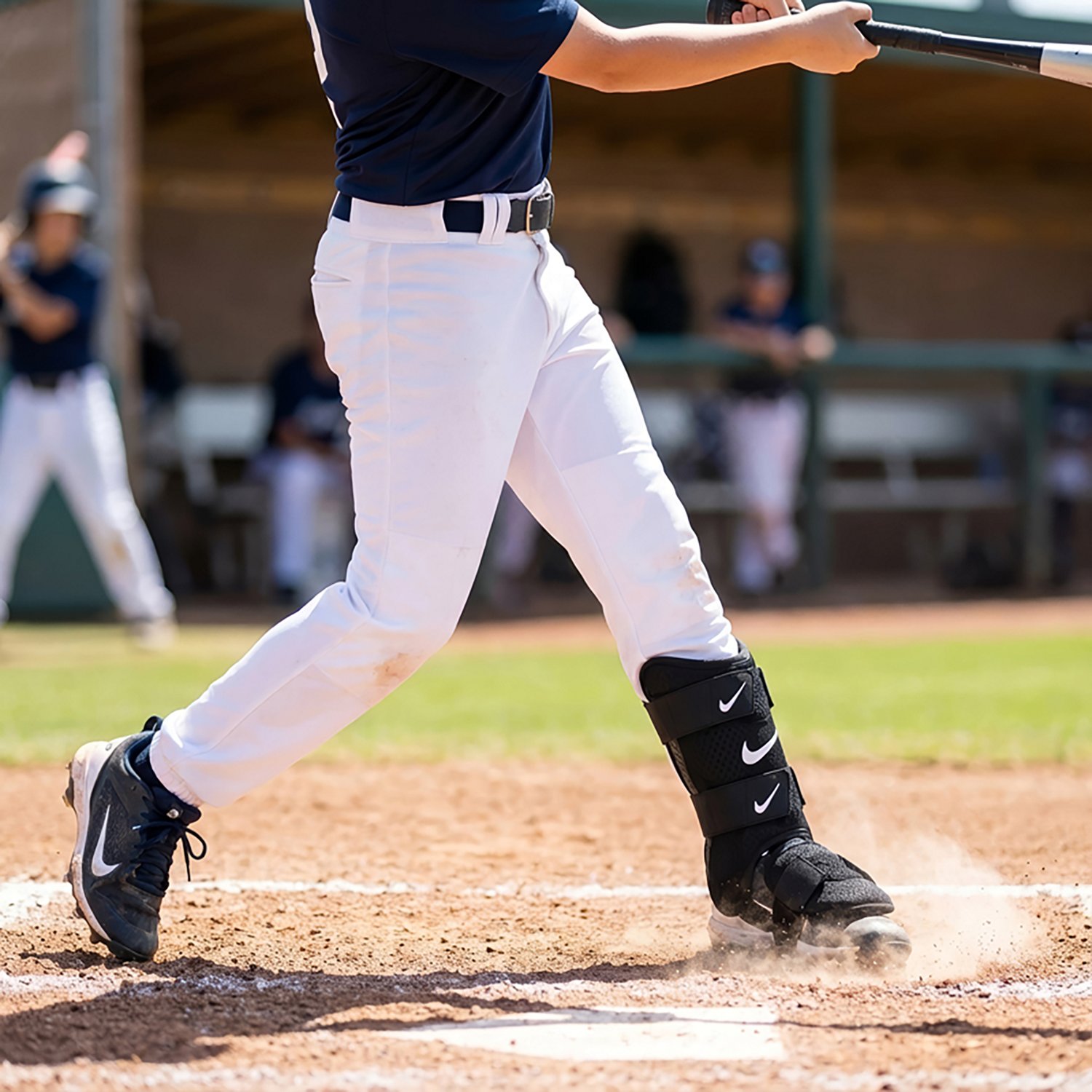 Nike Youth Diamond Batter's Left-Handed Hitter Leg Guard - view number 2