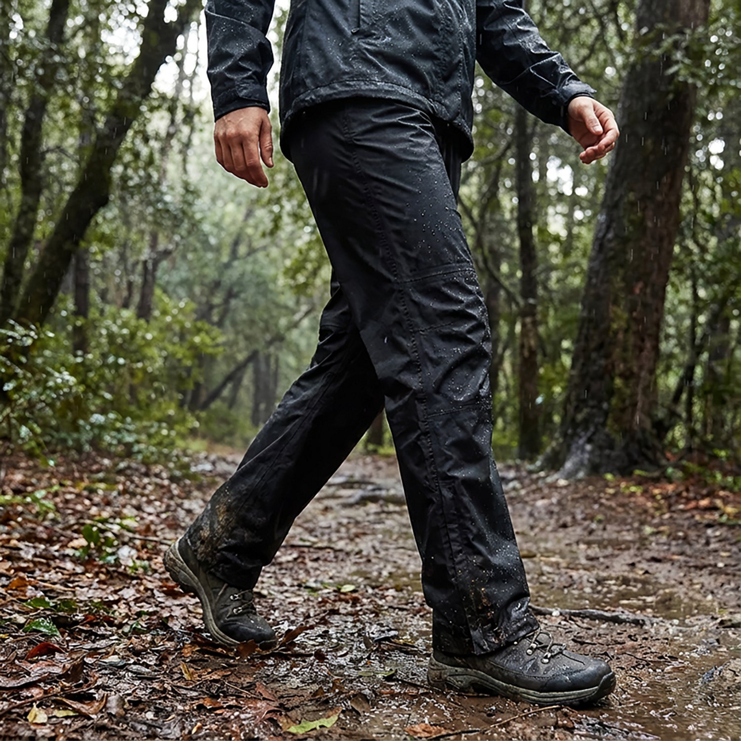 Magellan Outdoors Women's Packable Rain Pants                                                                                    - view number 4