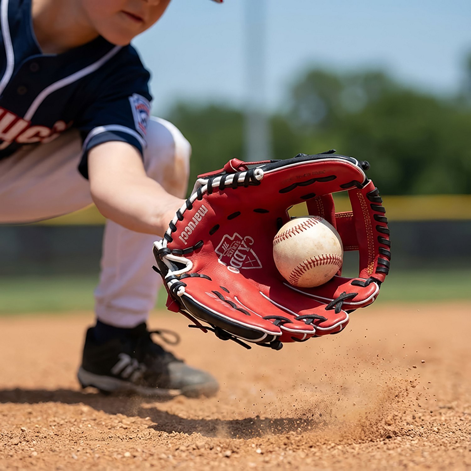 Marucci 11.5 in Youth CADDO Series V2 I-Web Baseball Fielding Glove                                                              - view number 7