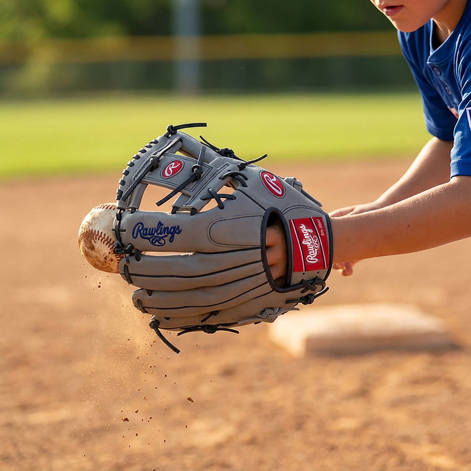 Rawlings Youth 11.5 in Select Pro New York Mets Francisco Lindor 12 Baseball Infield Glove                                       - view number 5