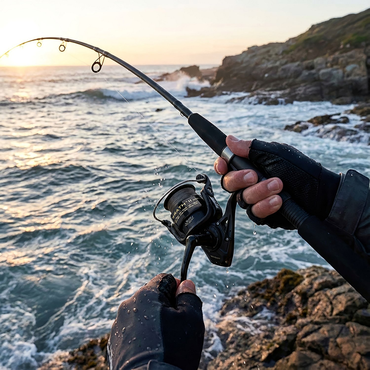 Penn Wrath II Spinning Combo 3000 Fishing Rod and Reel Combo                                                                     - view number 7