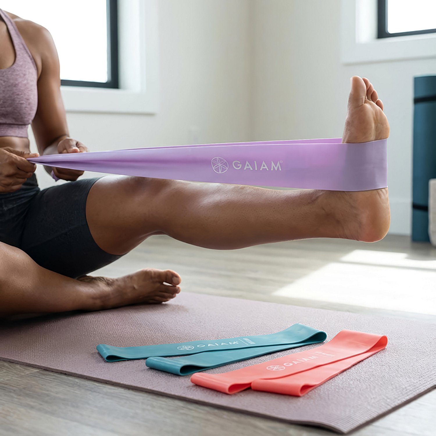 Gaiam Flat Resistance Bands 3-Pack - view number 5