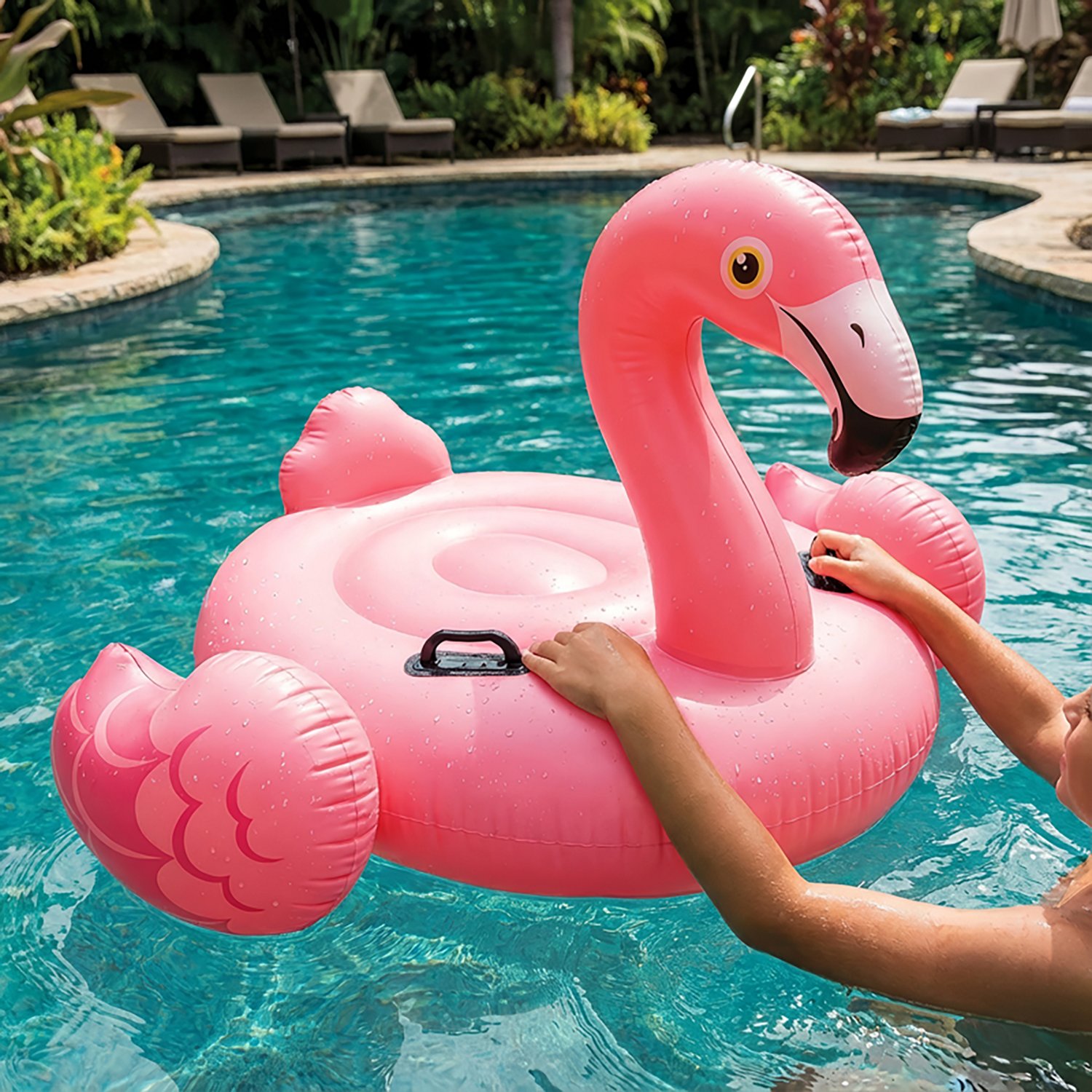 INTEX Pink Flamingo Ride-On Float - view number 2