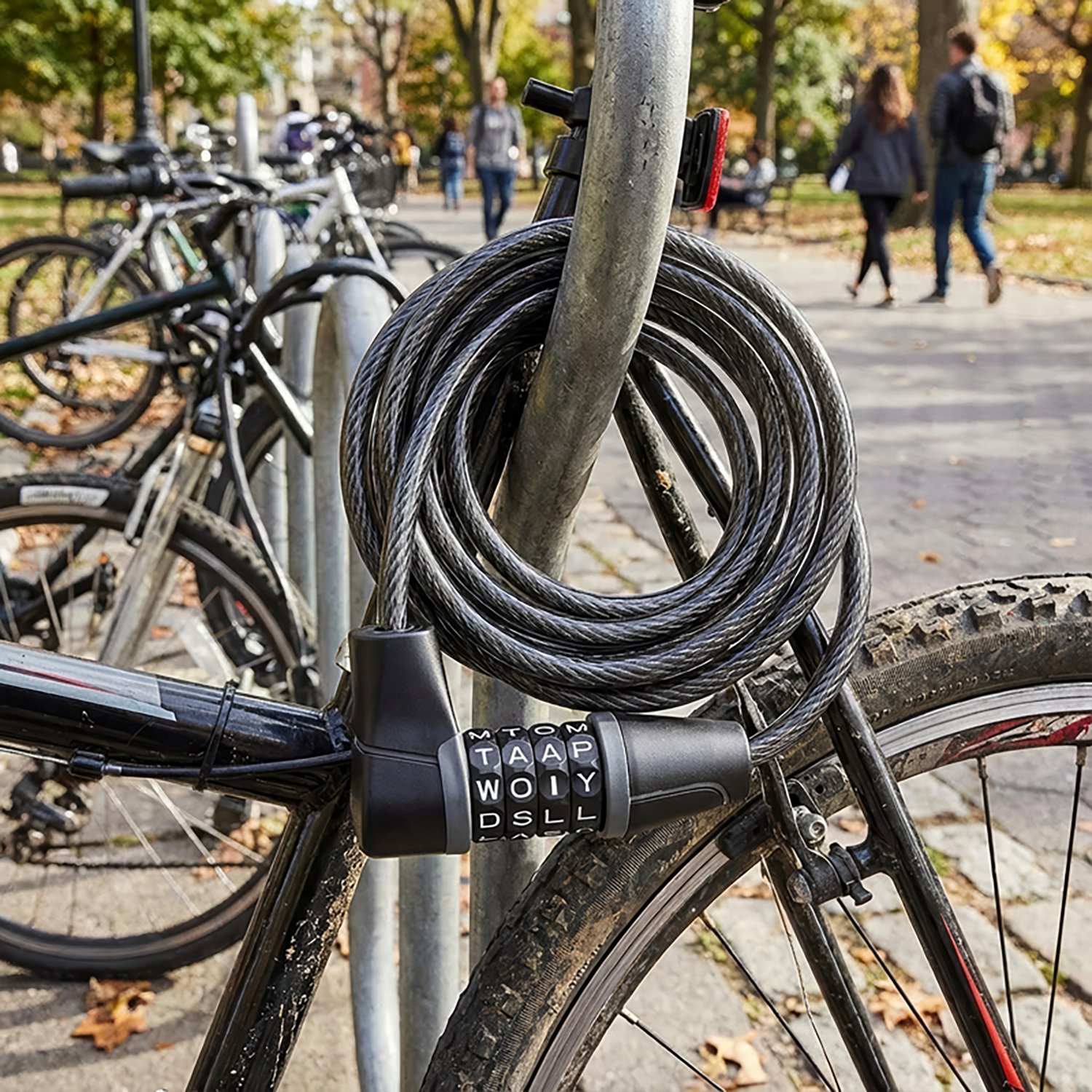 Schwinn 5 ft x 6 mm Cable Combo Lock                                                                                             - view number 2