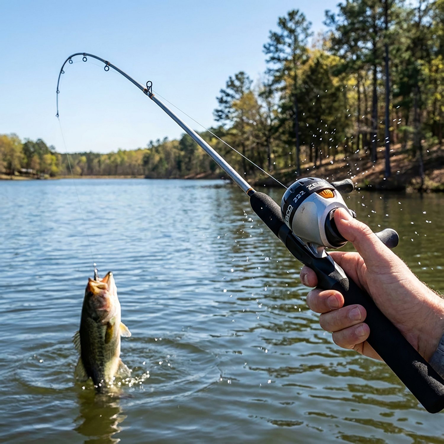 Zebco 222 562ML Spincast Combo - view number 4